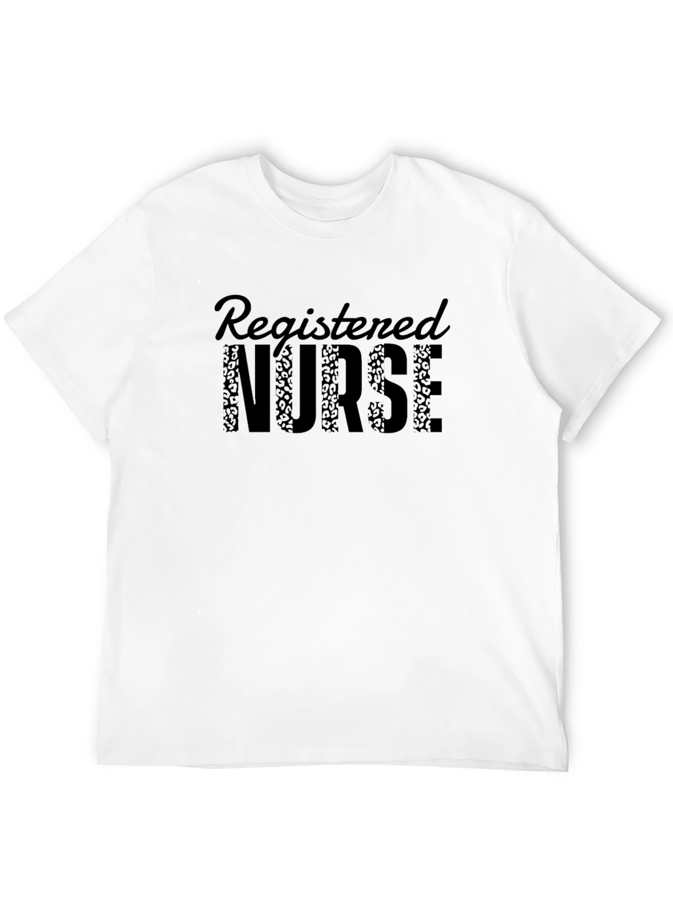 Registered Nurse Graphic Tee - Black
