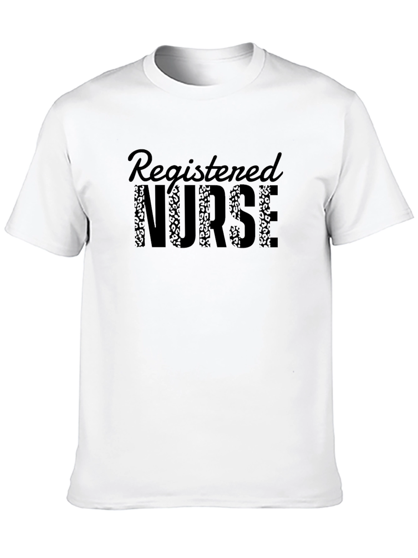 Registered Nurse Graphic Tee - Black
