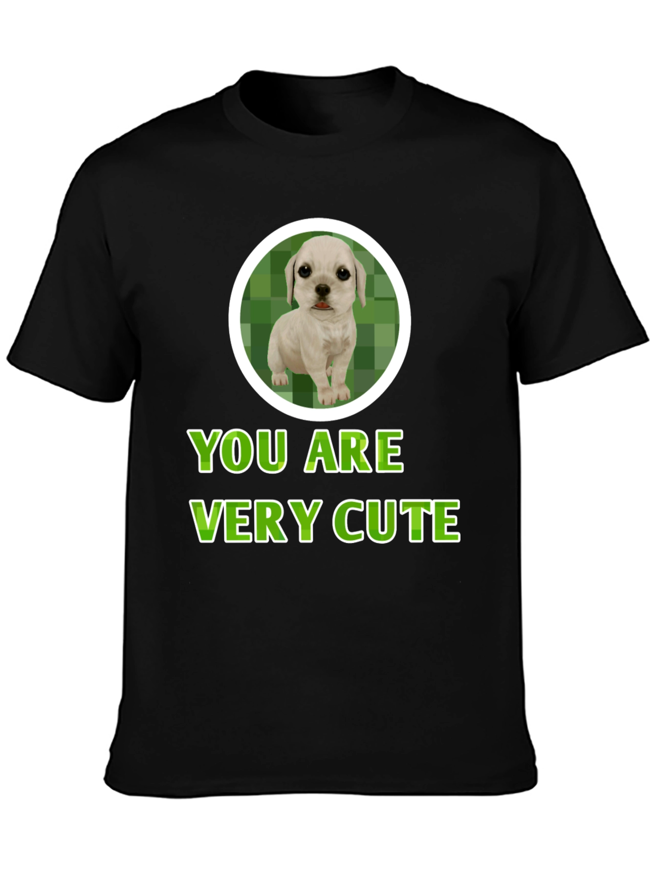 Cute Puppy T-Shirt - You Are Very Cute Design