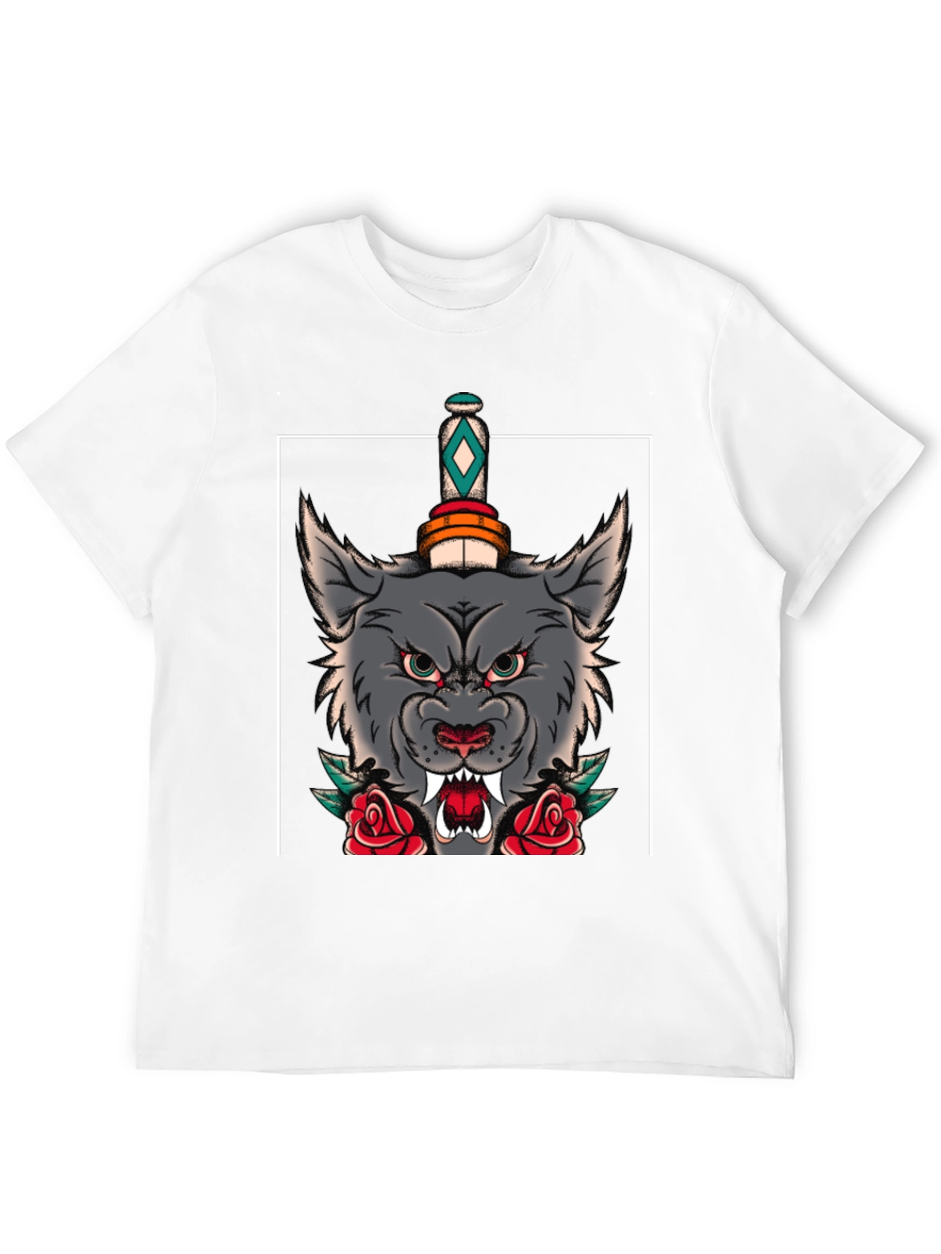 Wolf & Dagger Graphic Print T-Shirt
