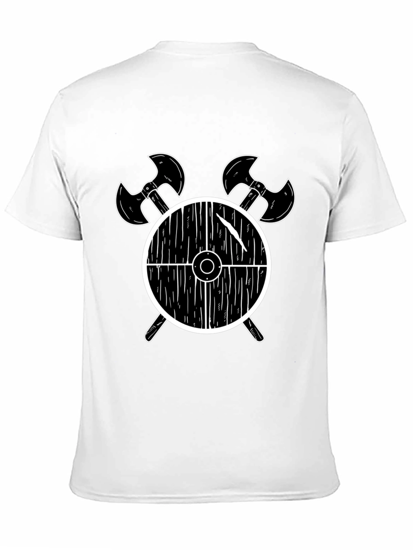 Viking Shield and Axes Graphic T-Shirt