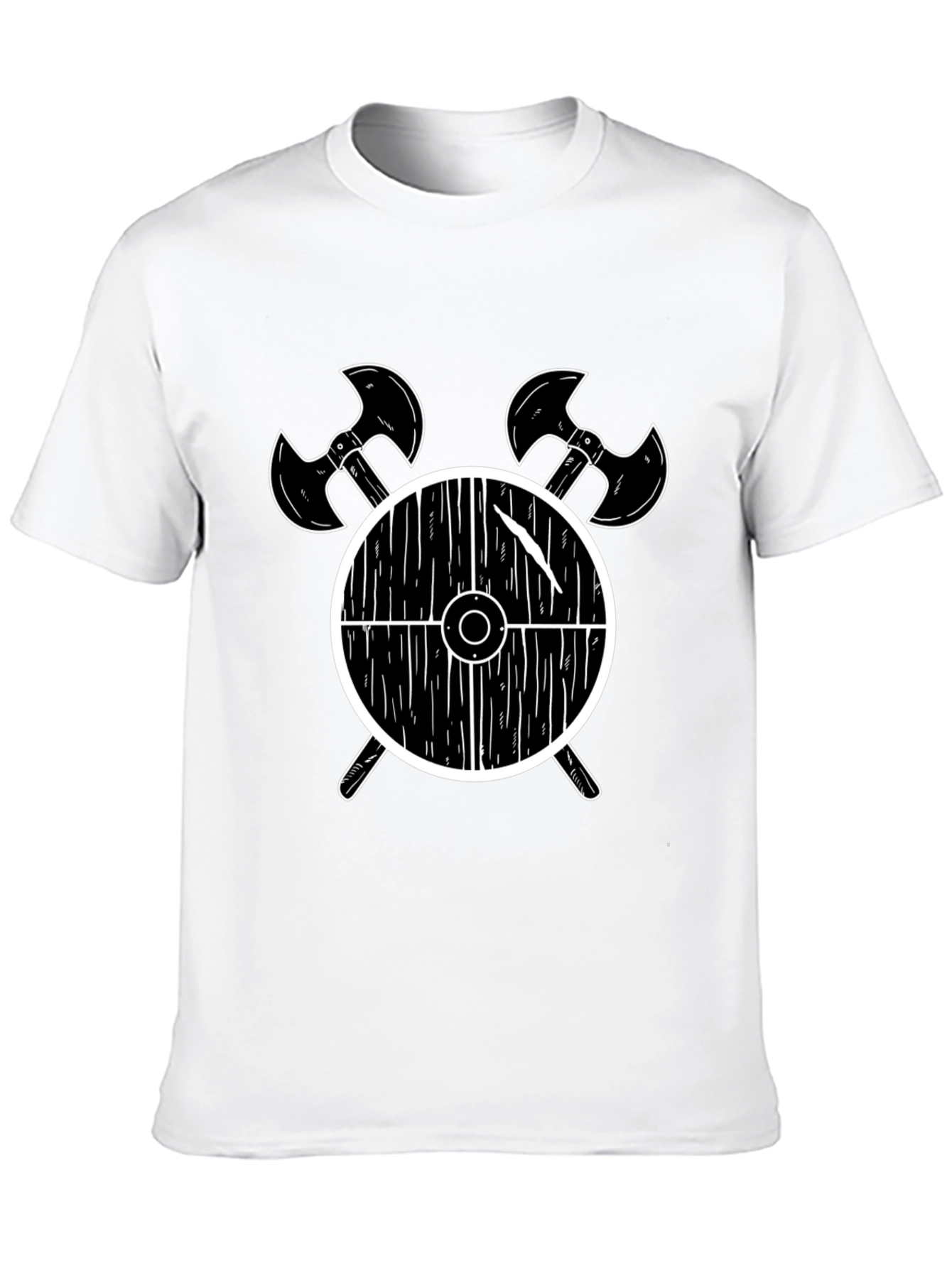 Viking Shield and Axes Graphic T-Shirt