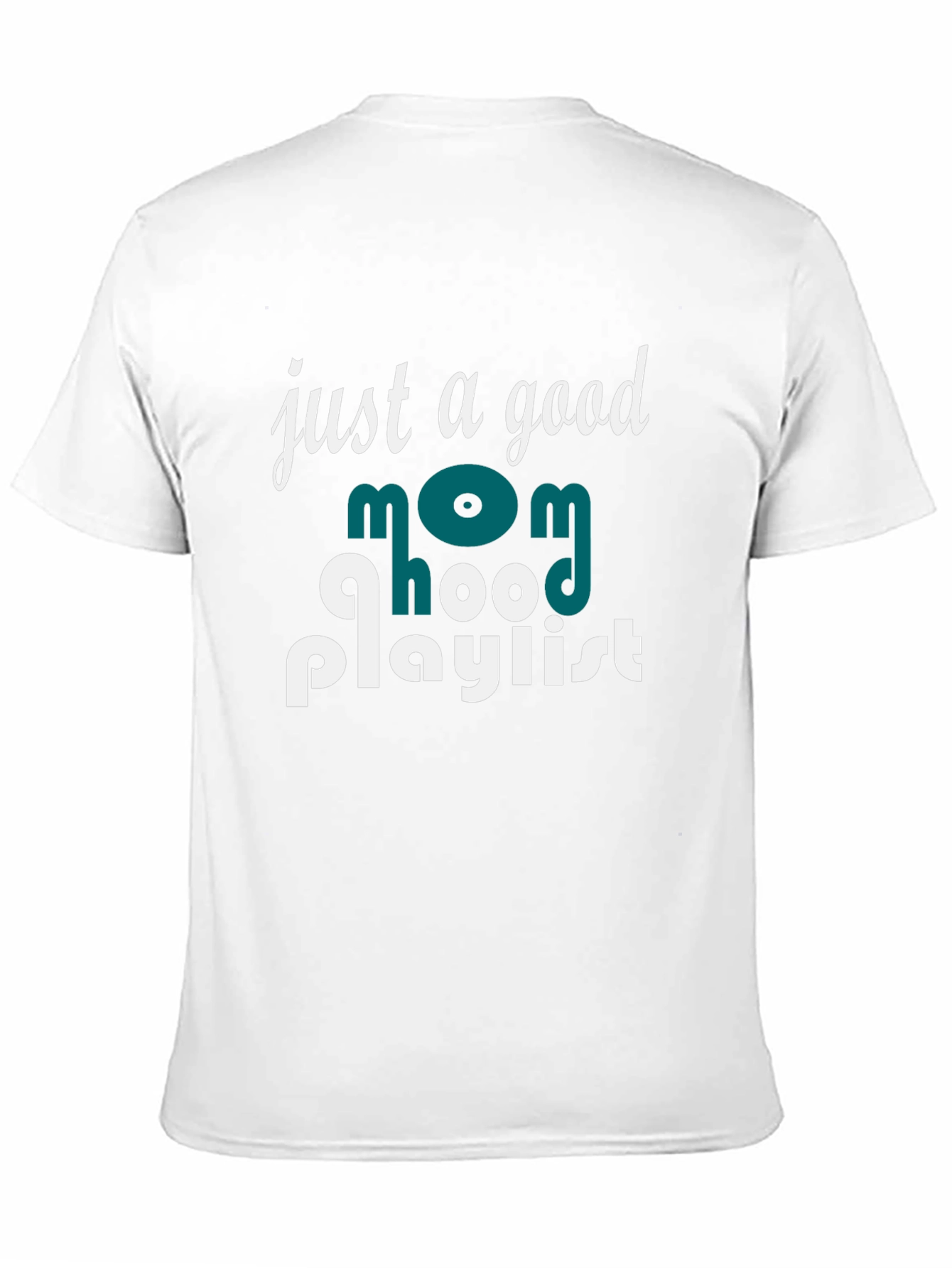 Good Mom Hood Playlist Graphic T-Shirt