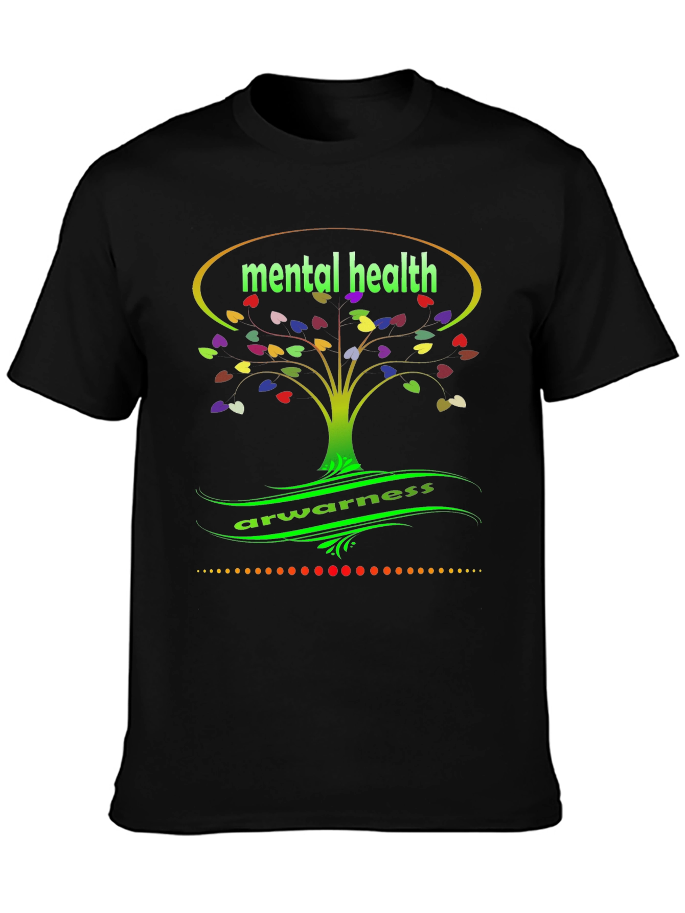 Mental Health Awareness Tree T-Shirt