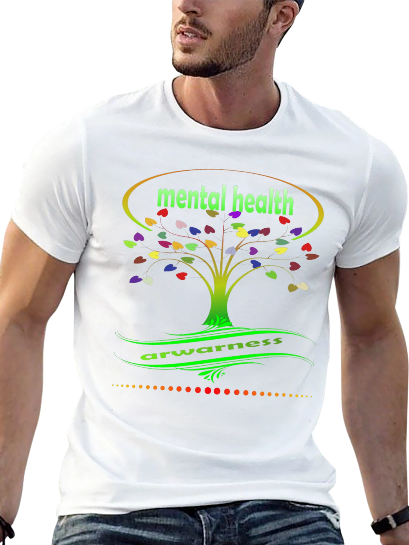 Mental Health Awareness Tree T-Shirt