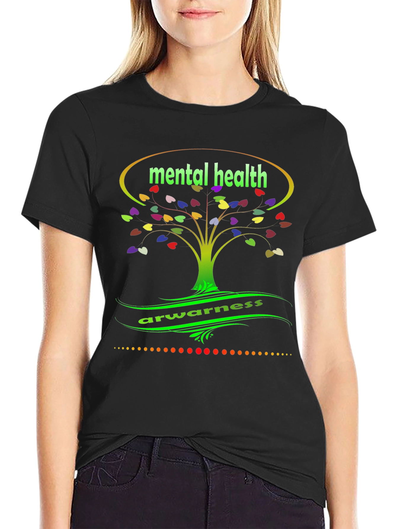 Mental Health Awareness Tree T-Shirt