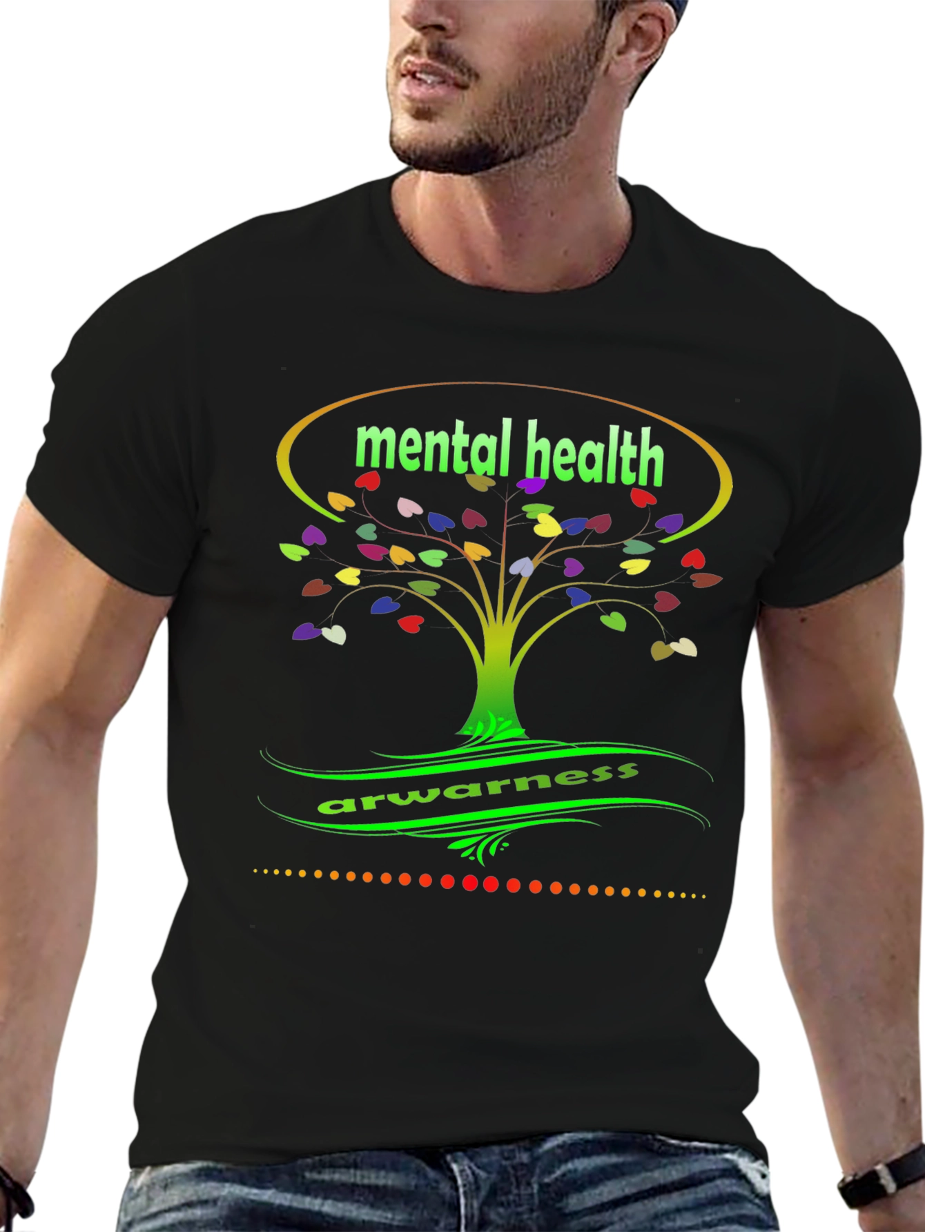 Mental Health Awareness Tree T-Shirt