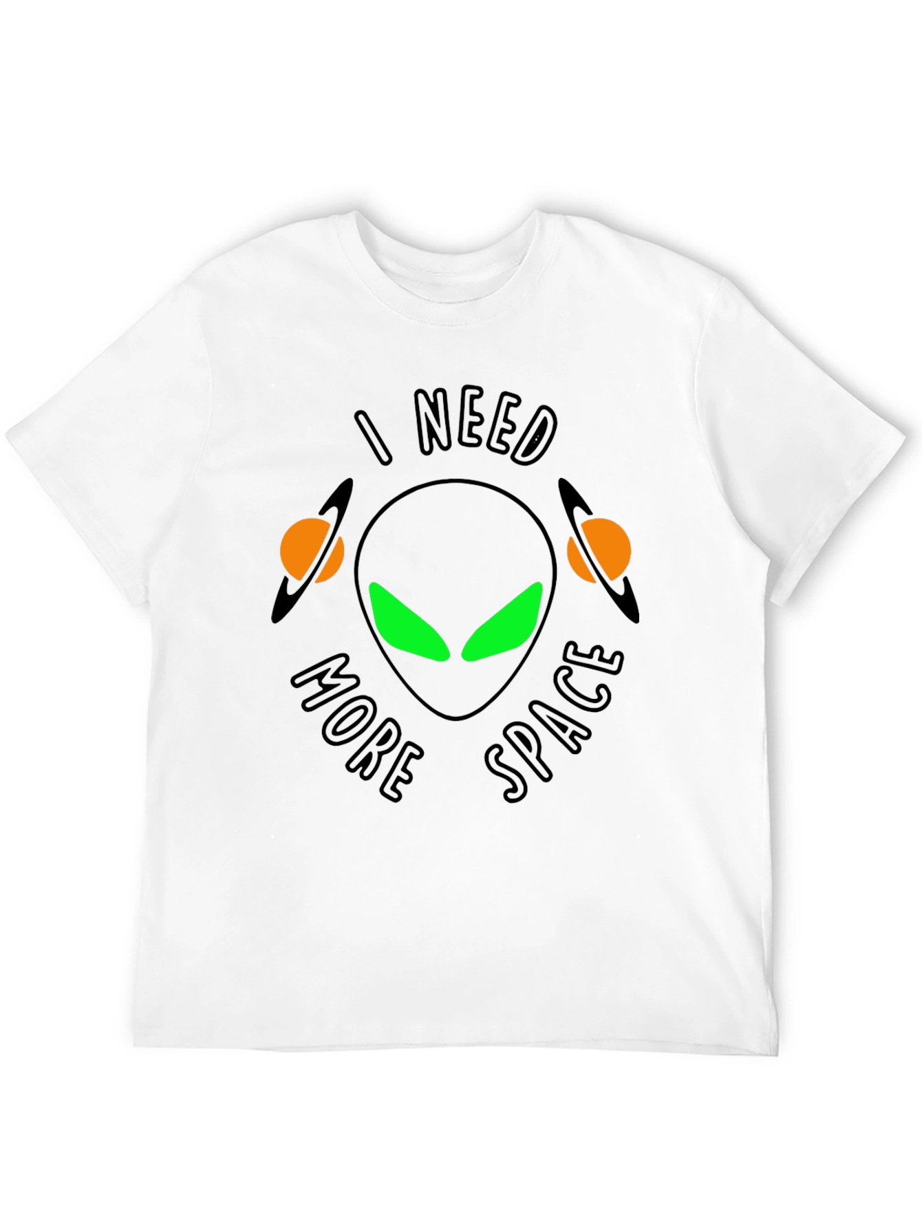 I Need More Space Alien Graphic Tee