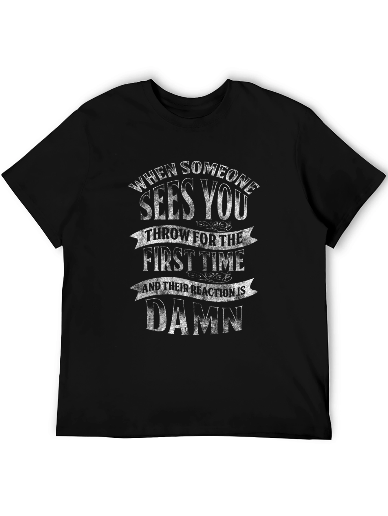 Funny Frisbee Disc Golf Graphic T-Shirt