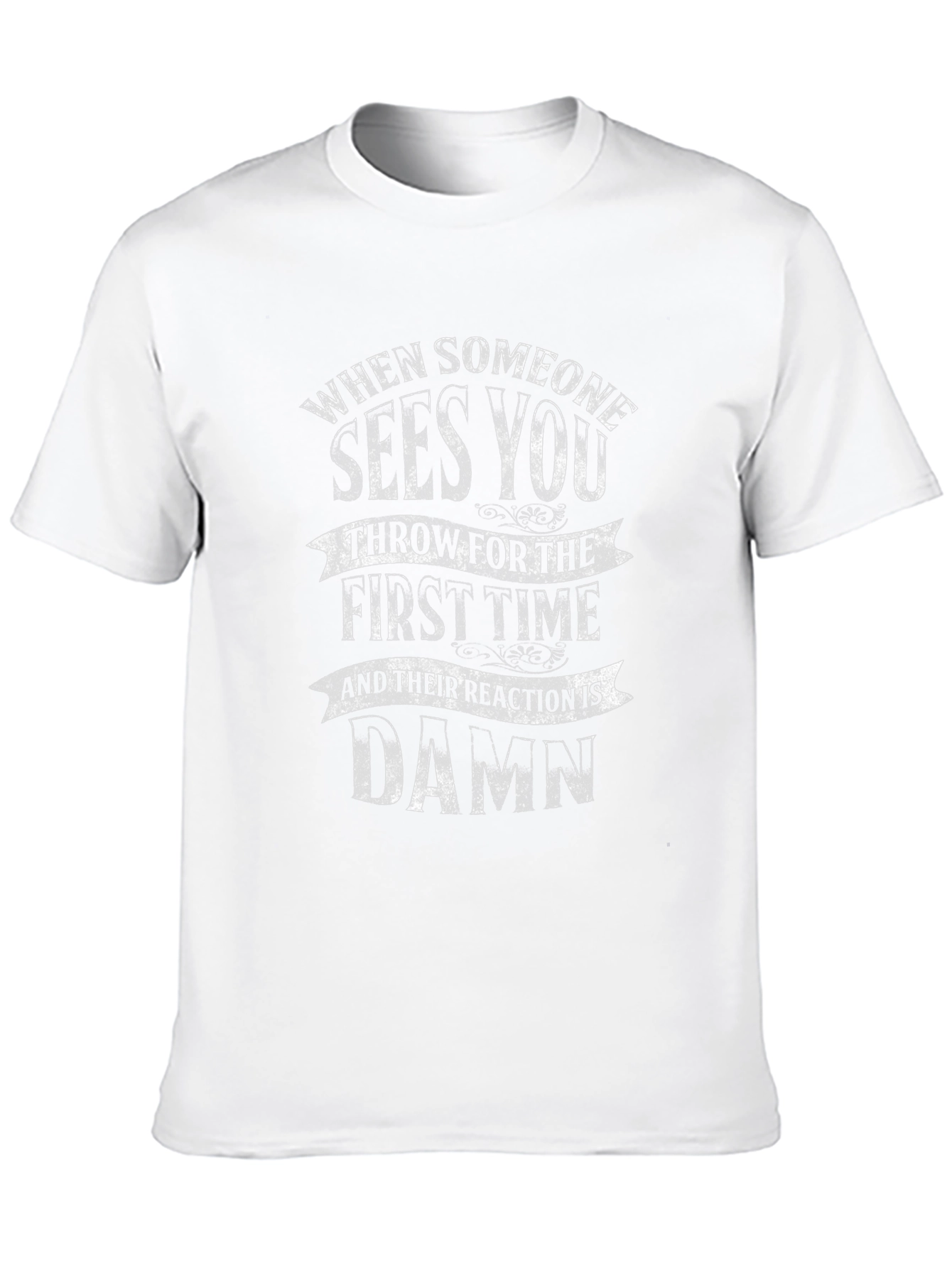 Funny Frisbee Disc Golf Graphic T-Shirt