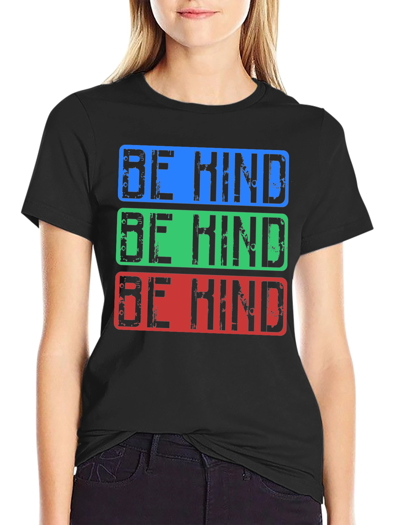 Be Kind Graphic Tee - Unisex Black T-Shirt