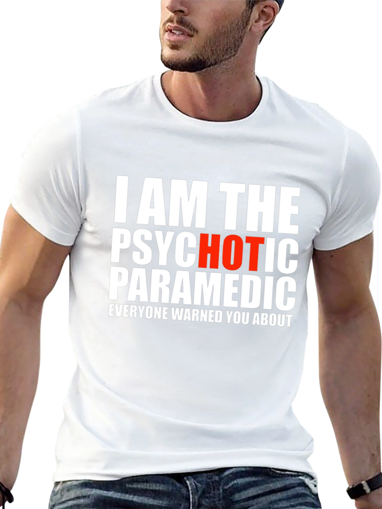 Psychotic Paramedic T-Shirt - Bold Graphic Tee