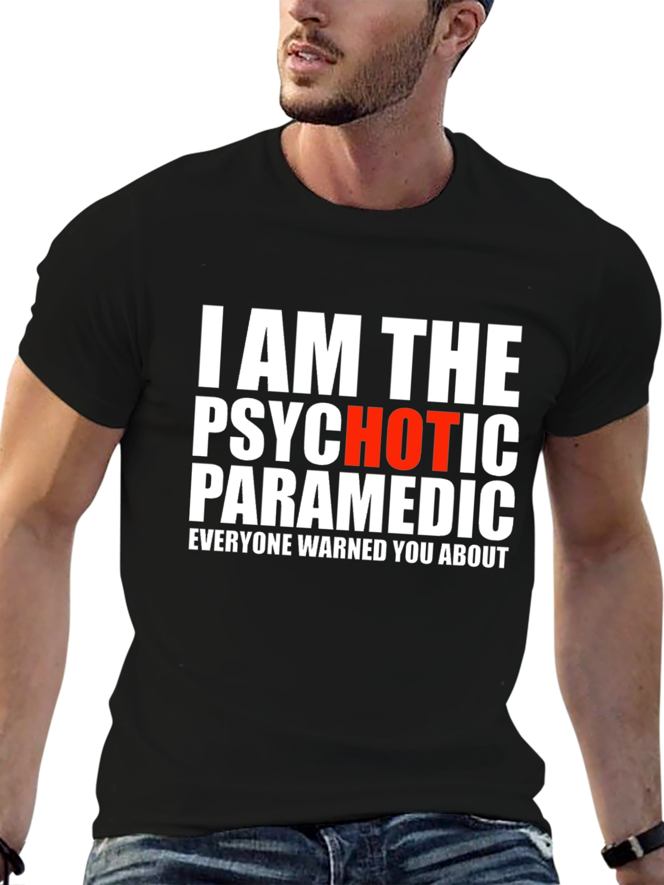 Psychotic Paramedic T-Shirt - Bold Graphic Tee