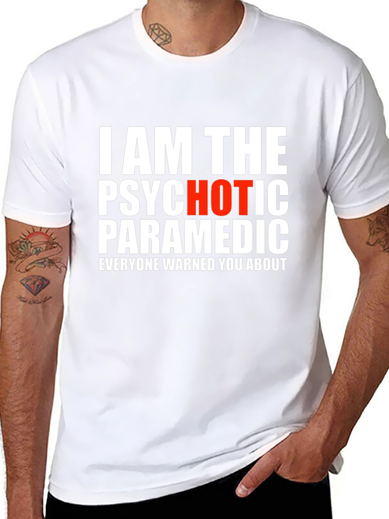 Psychotic Paramedic T-Shirt - Bold Graphic Tee
