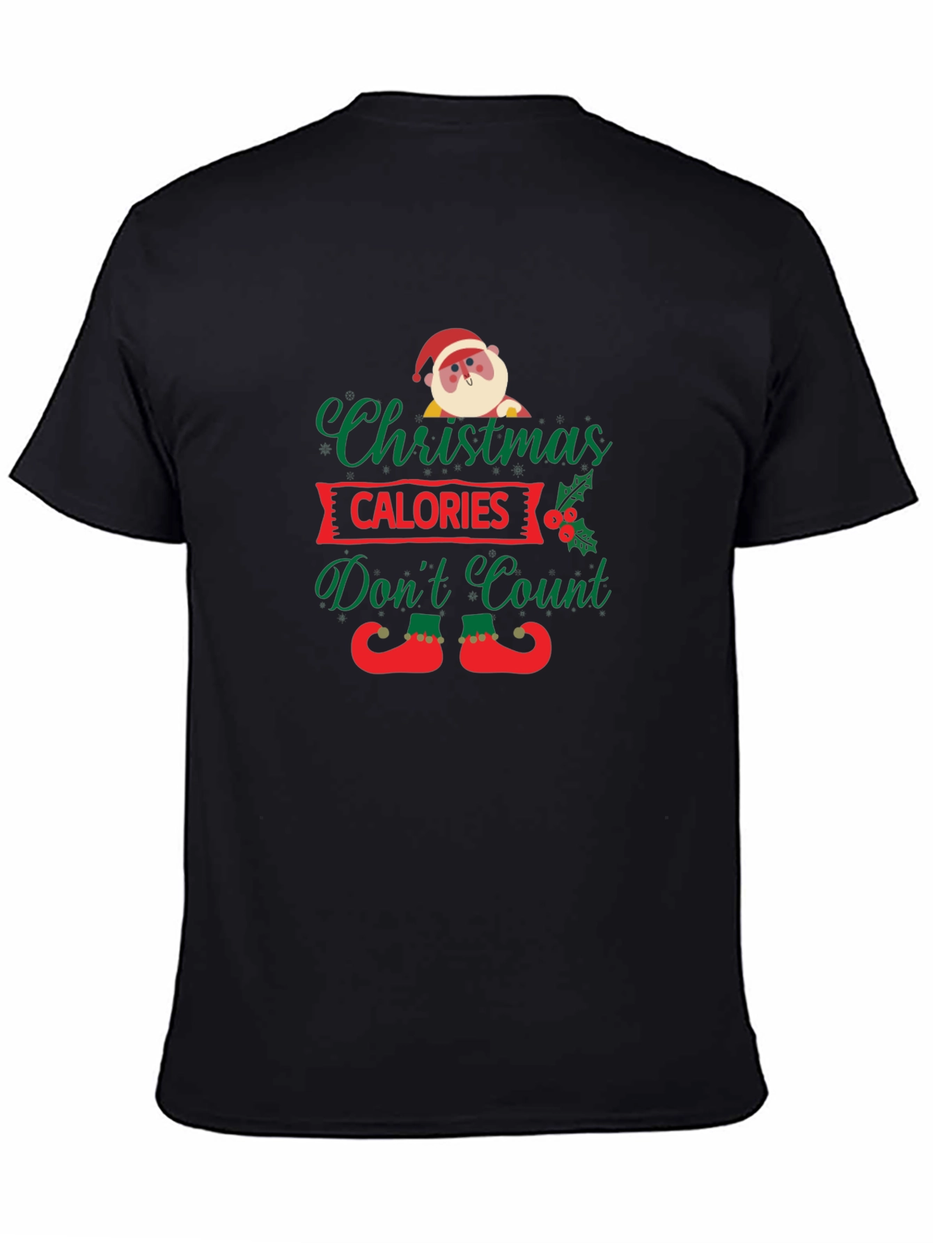Funny Christmas Calories Dont Count T-Shirt