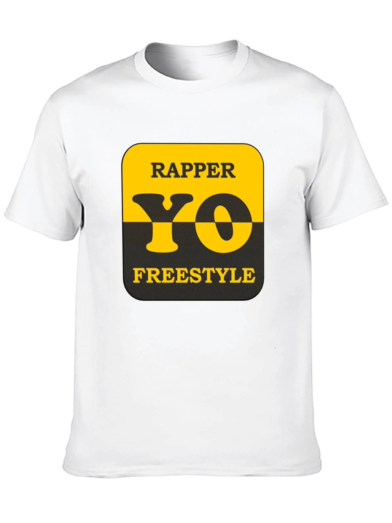 Rapper Yo Freestyle Graphic Tee - Black
