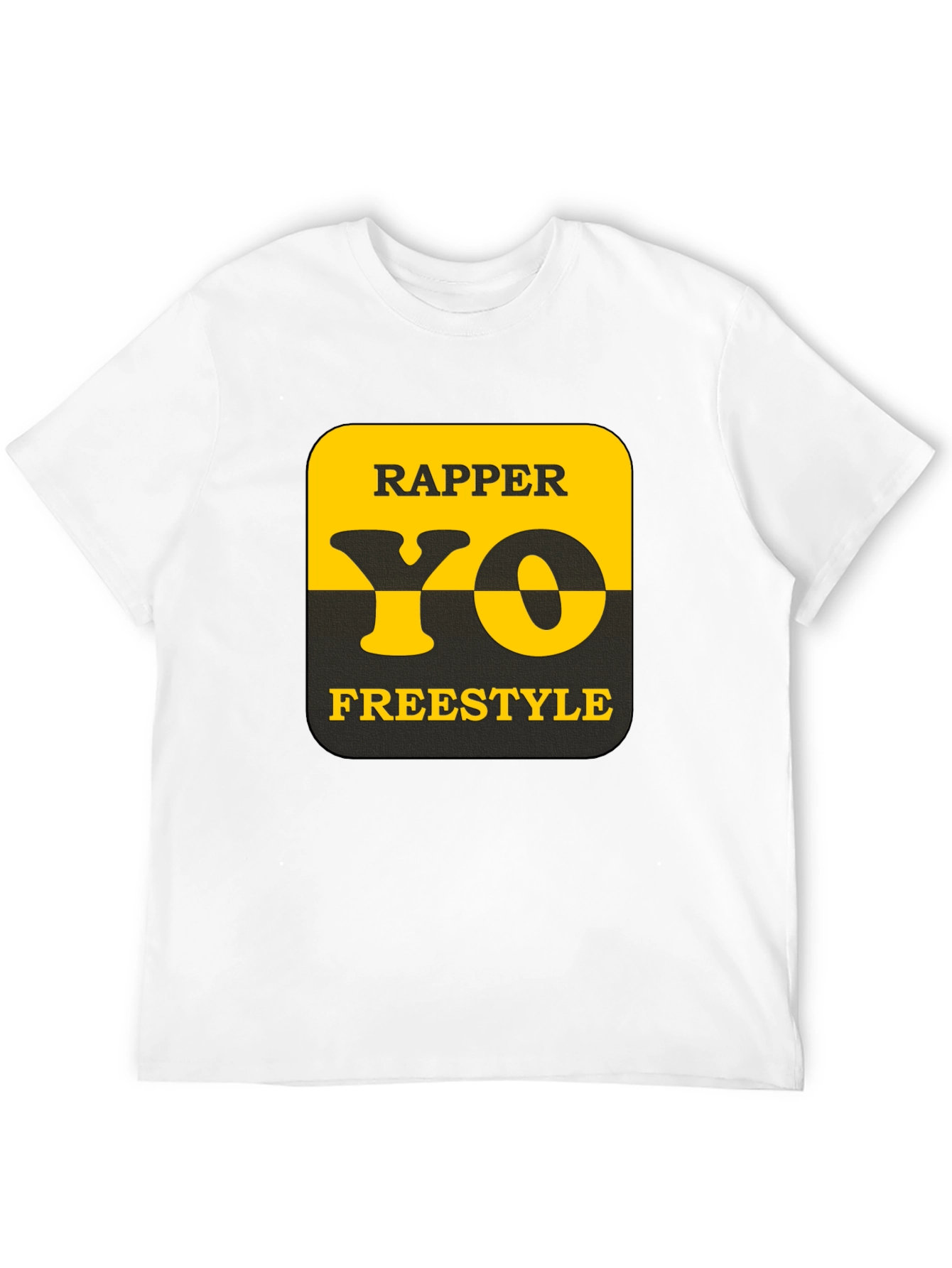 Rapper Yo Freestyle Graphic Tee - Black