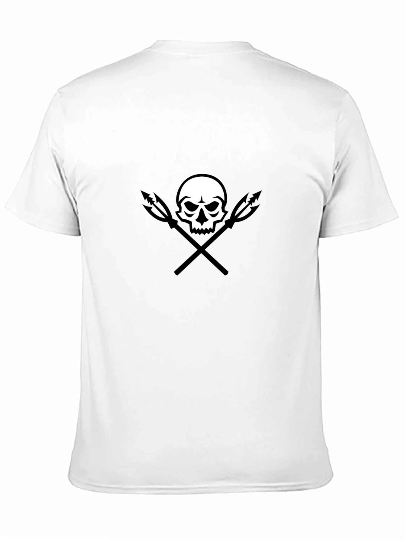 Skull & Trident Black Graphic Tee