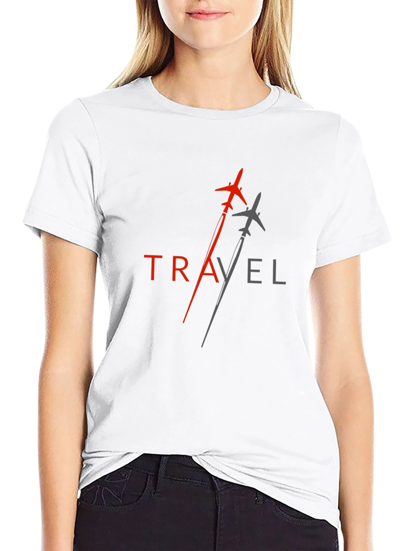 Travel T-Shirt - Airplane Graphic Tee