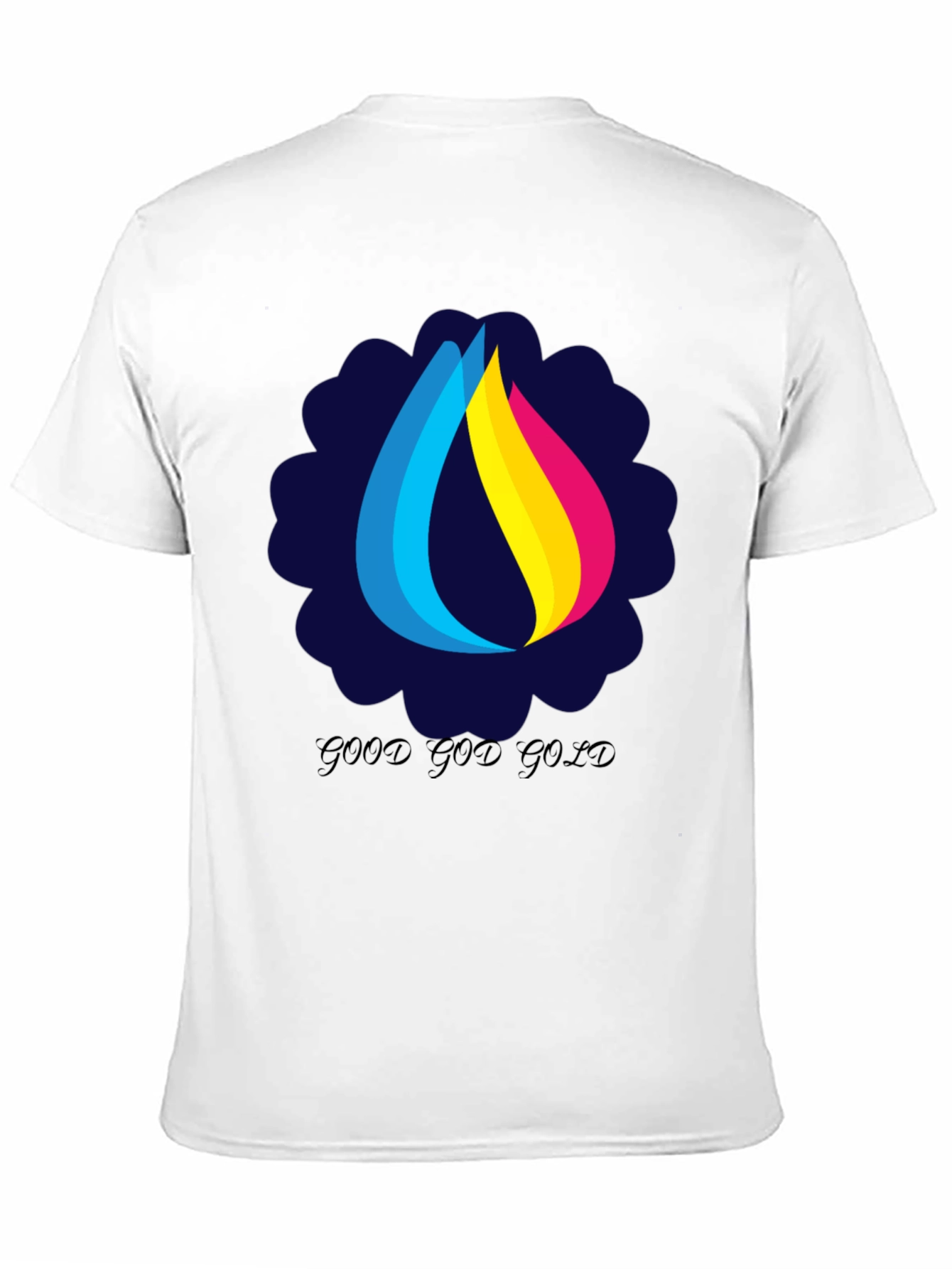 Good God Gold Graphic Tee - Stylish Black T-Shirt