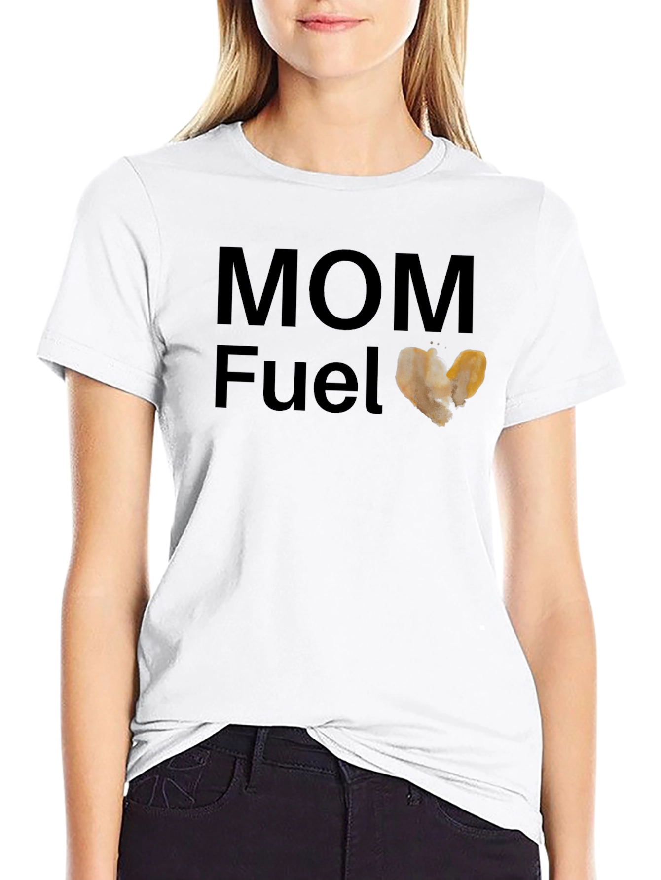Mom Fuel Graphic T-Shirt - Comfortable Casual Wear