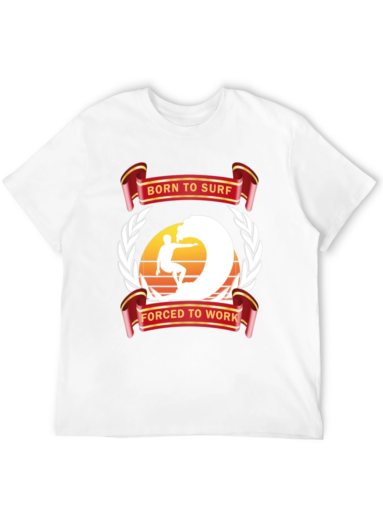 Born to Surf T-Shirt - Surfing Lifestyle Tee