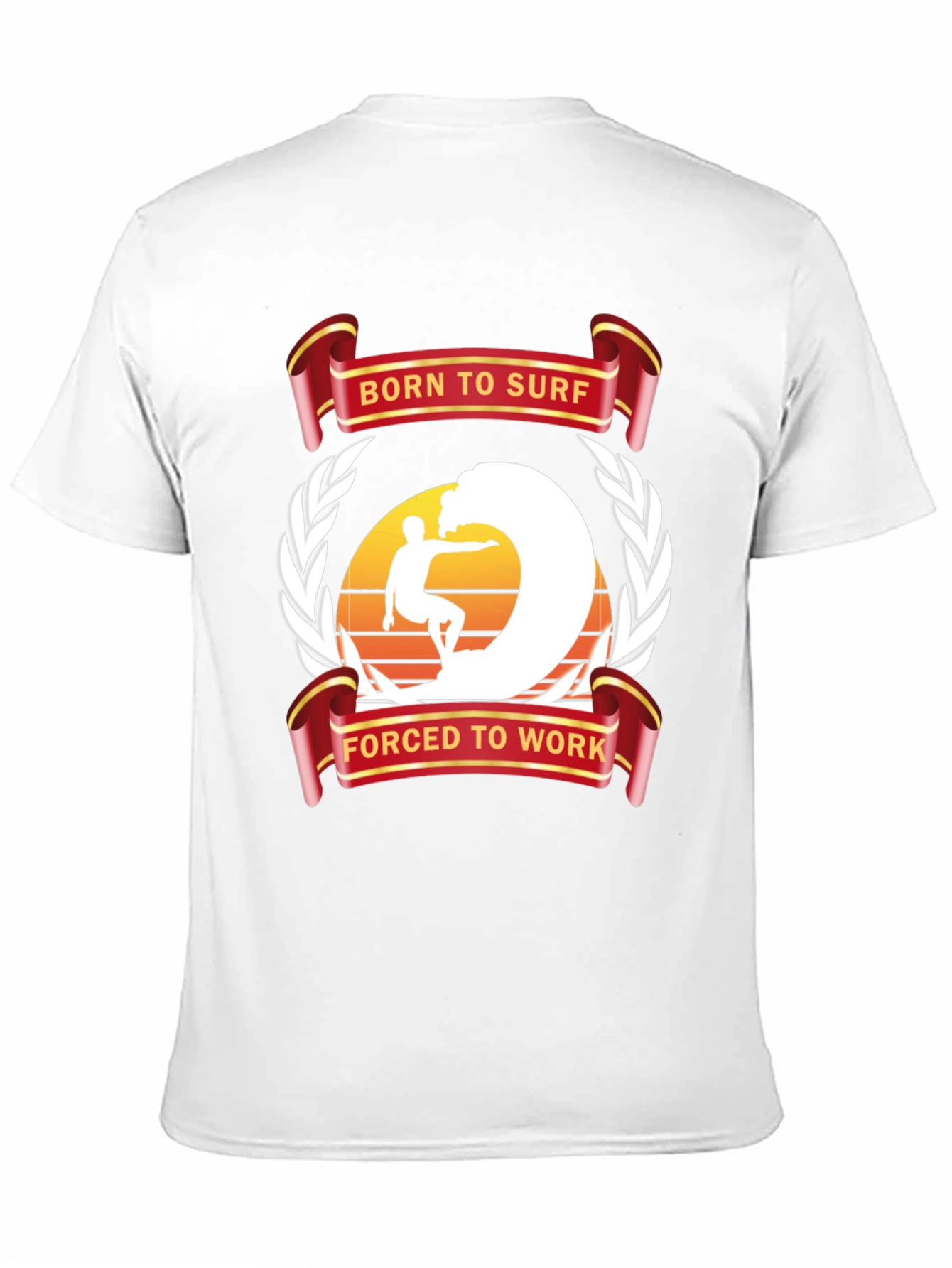 Born to Surf T-Shirt - Surfing Lifestyle Tee