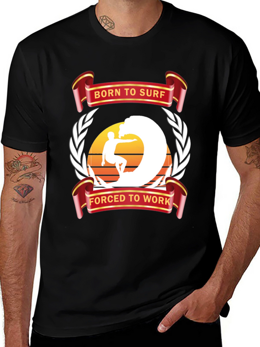 Born to Surf T-Shirt - Surfing Lifestyle Tee