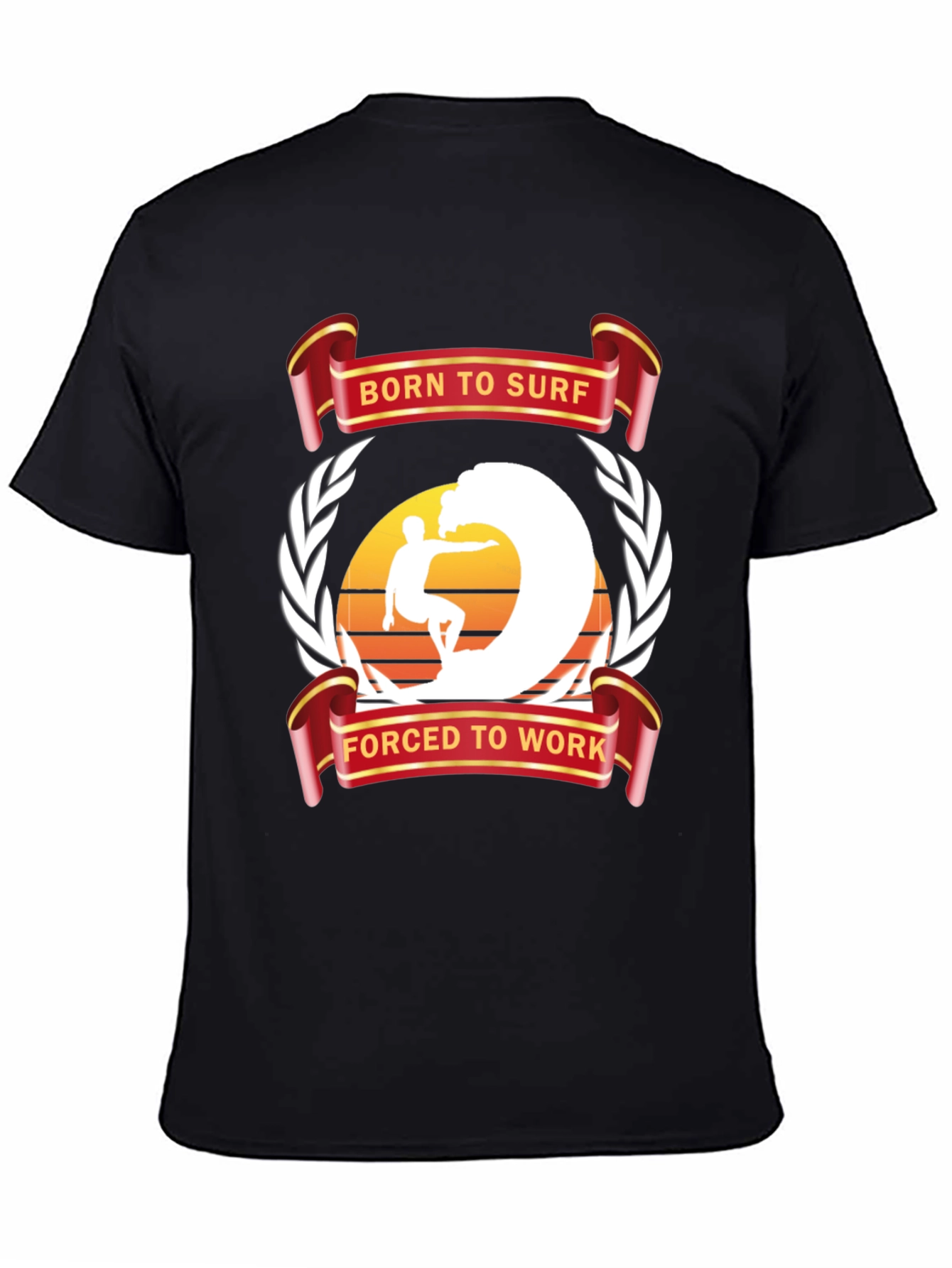 Born to Surf T-Shirt - Surfing Lifestyle Tee