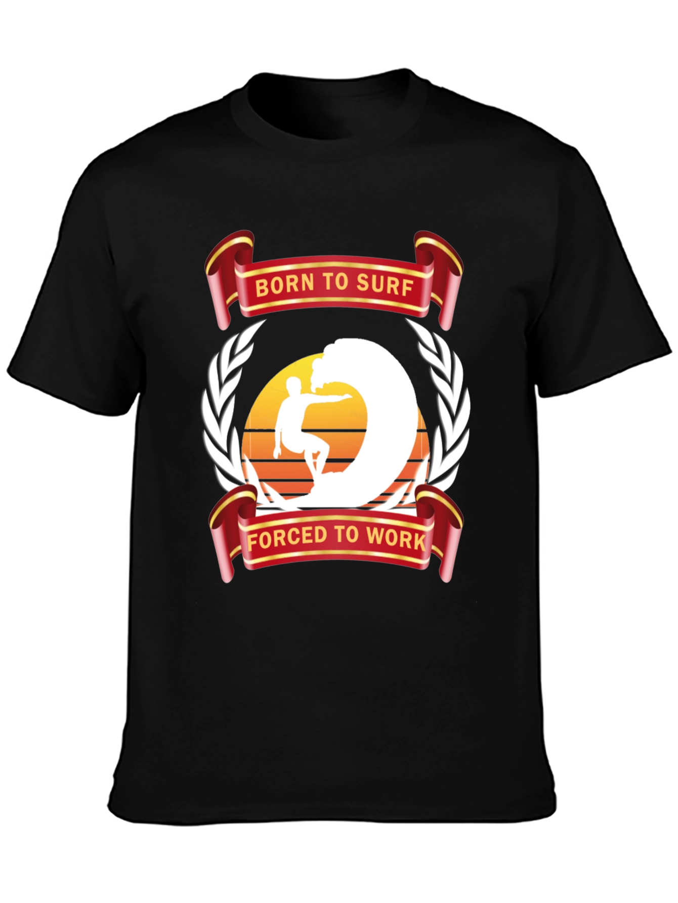 Born to Surf T-Shirt - Surfing Lifestyle Tee