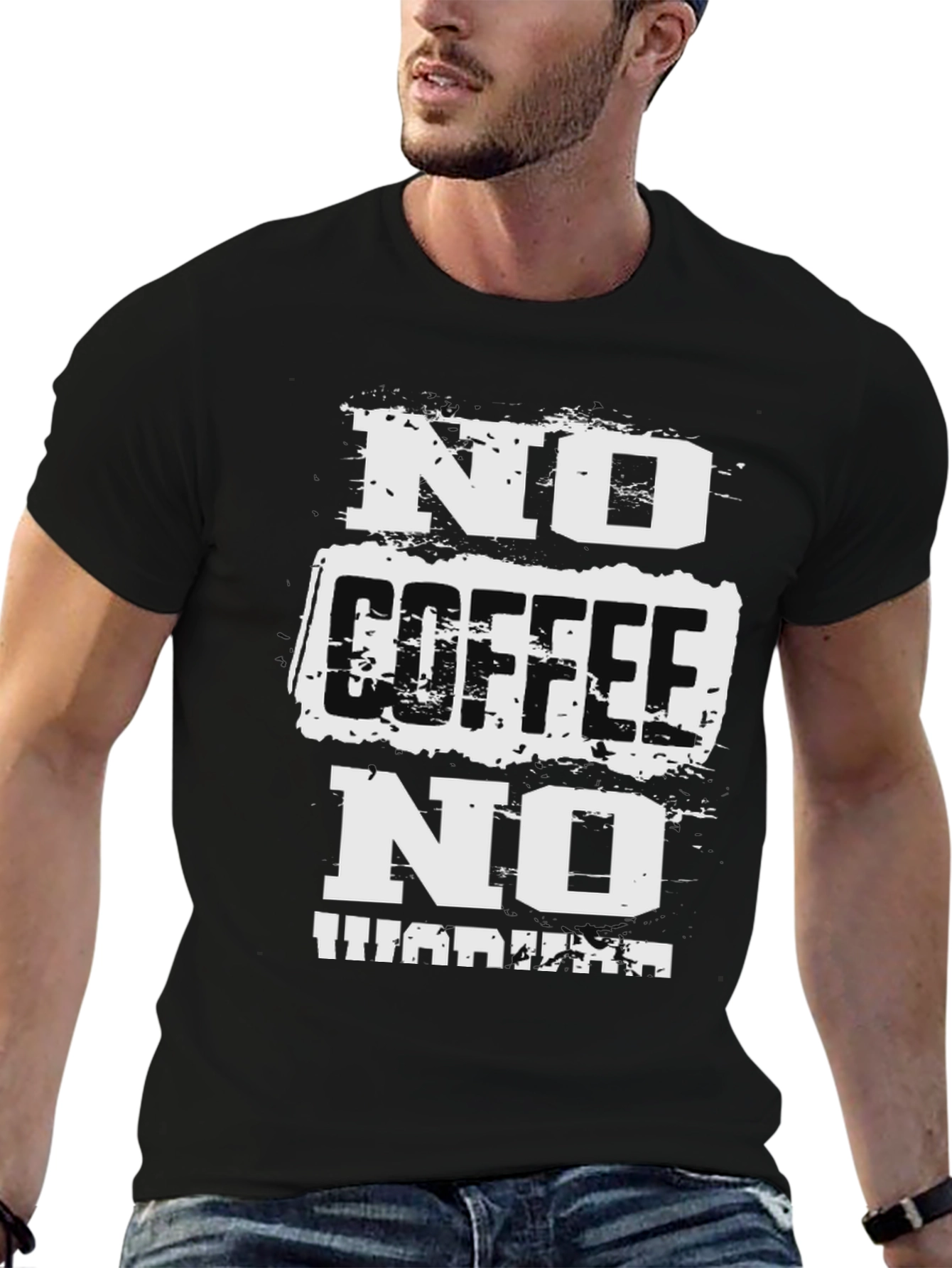 No Coffee No Workee T-Shirt
