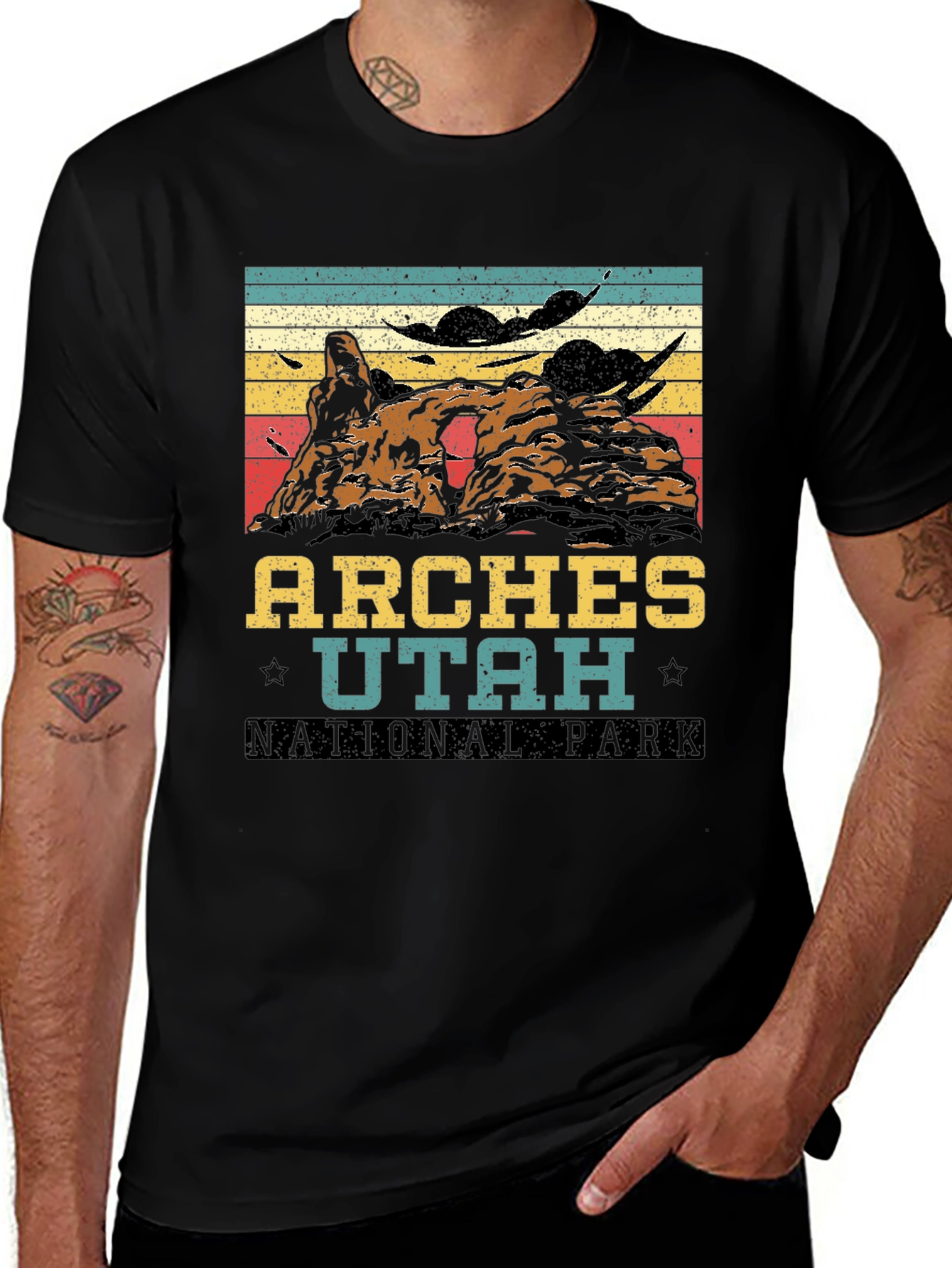 Arches Utah National Park Graphic T-Shirt