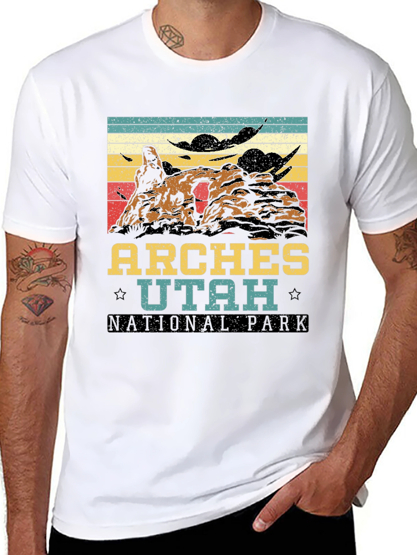 Arches Utah National Park Graphic T-Shirt