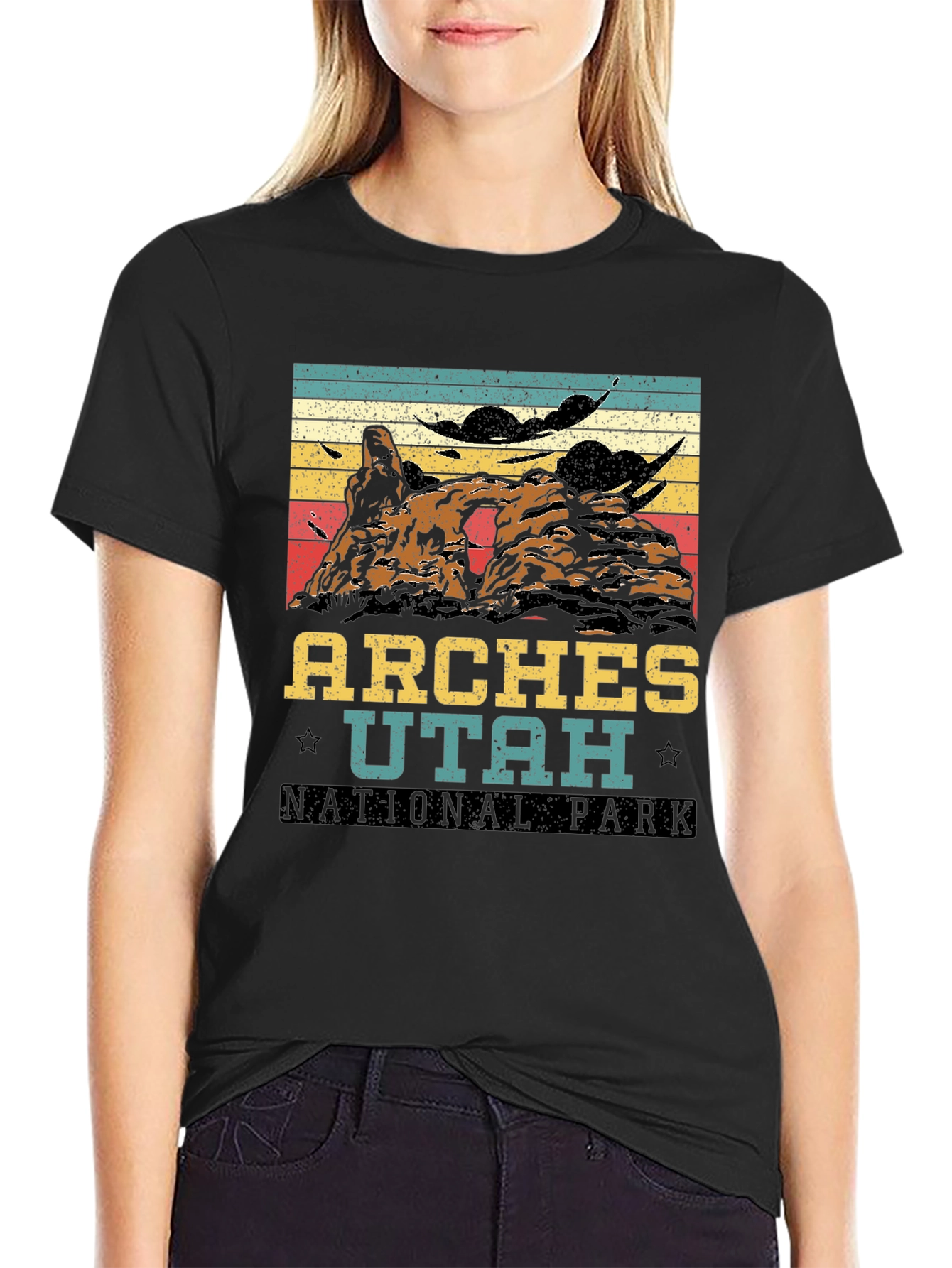 Arches Utah National Park Graphic T-Shirt
