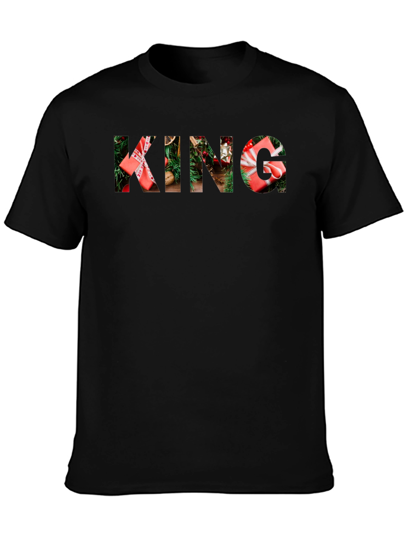 Christmas King T-Shirt Festive Holiday Apparel