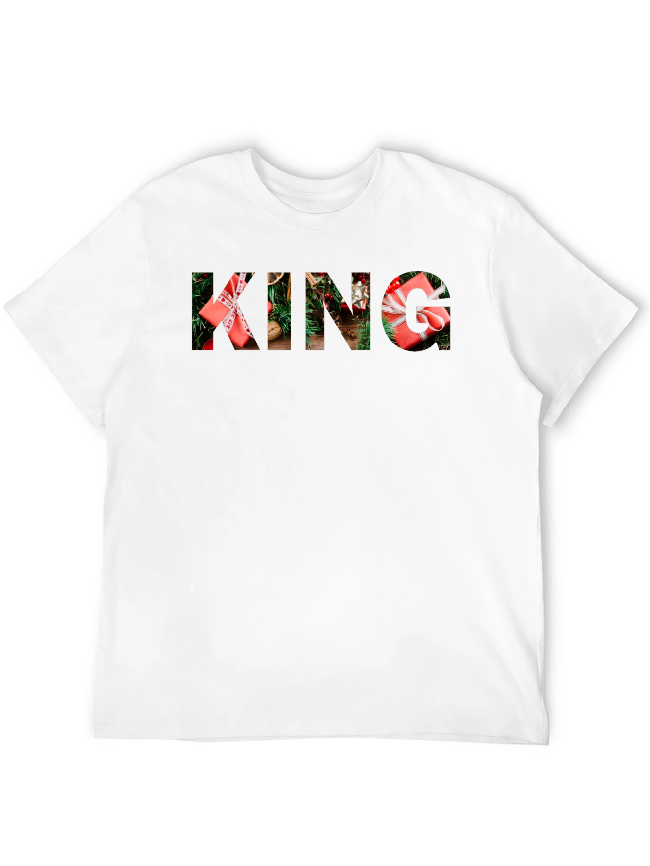 Christmas King T-Shirt Festive Holiday Apparel