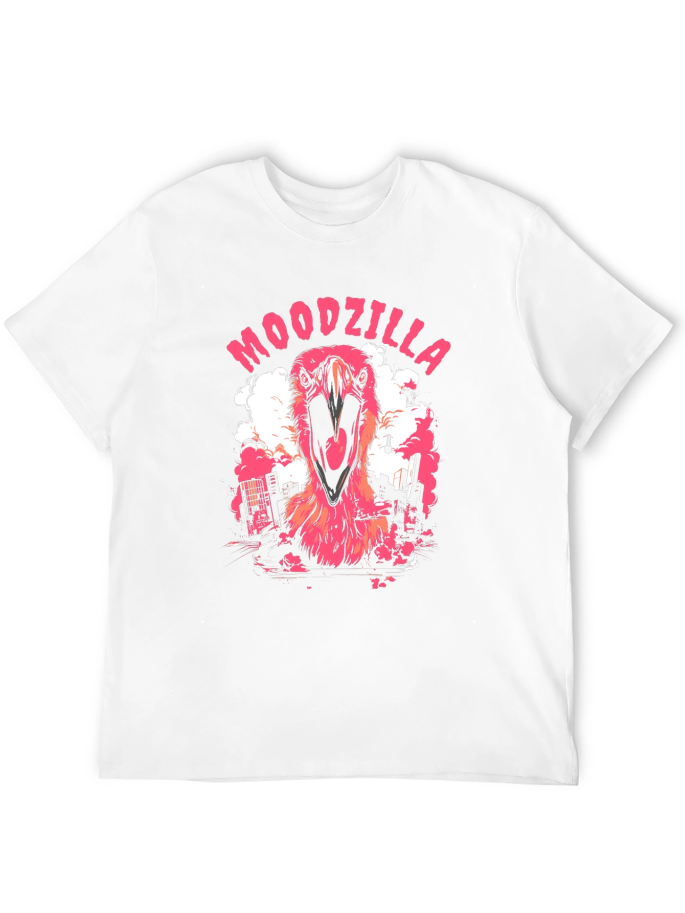 Moodzilla Black Graphic Tee