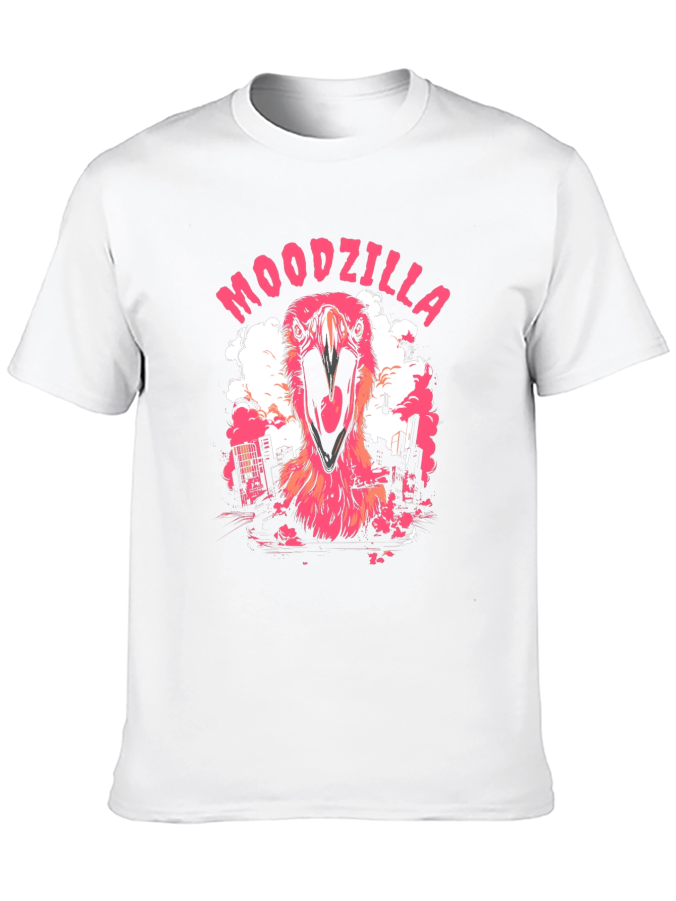 Moodzilla Black Graphic Tee