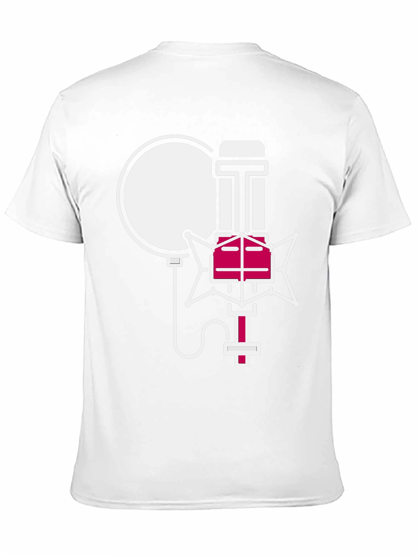 Retro Microphone Graphic Tee