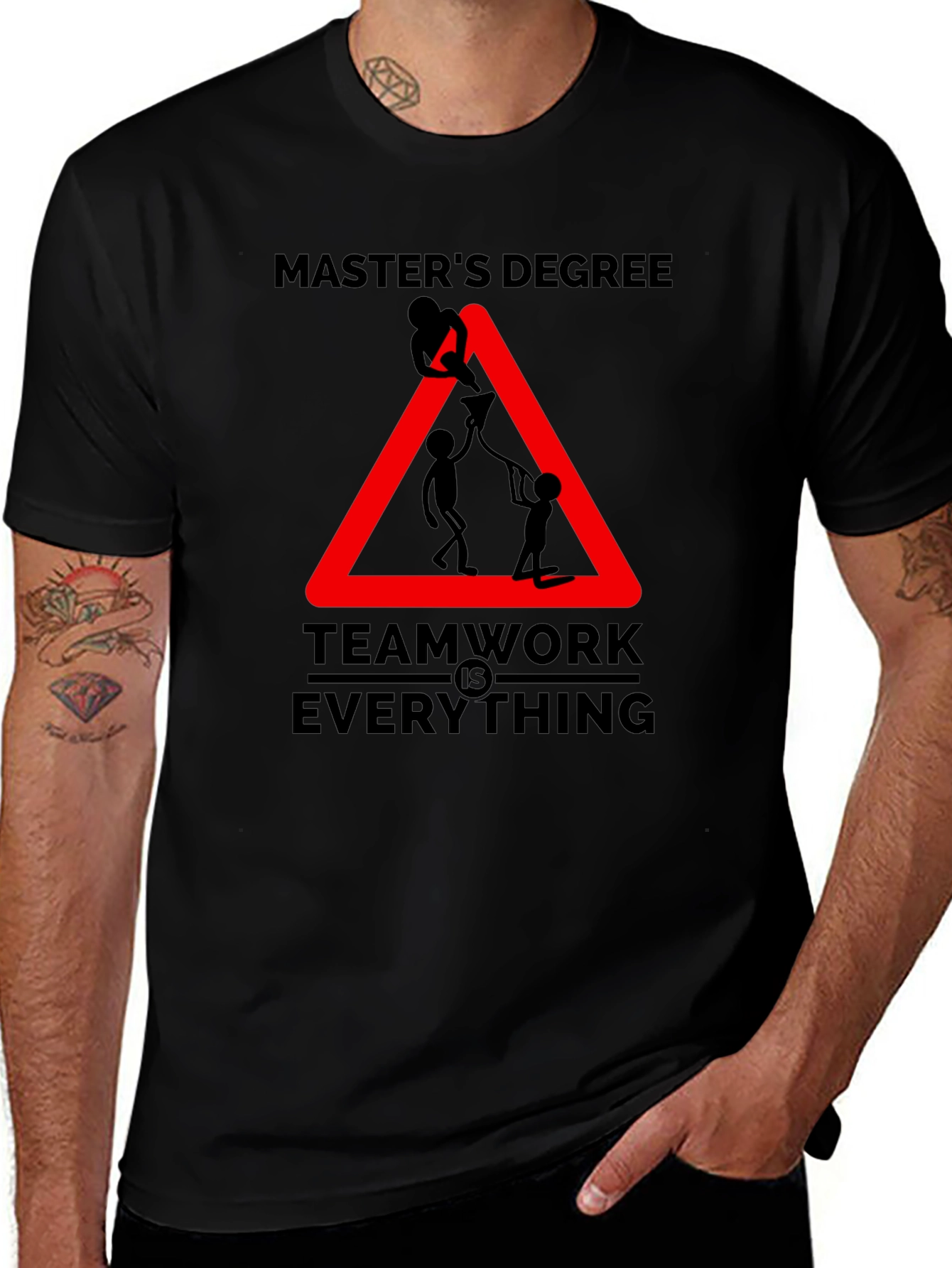 Masters Degree Teamwork T-Shirt