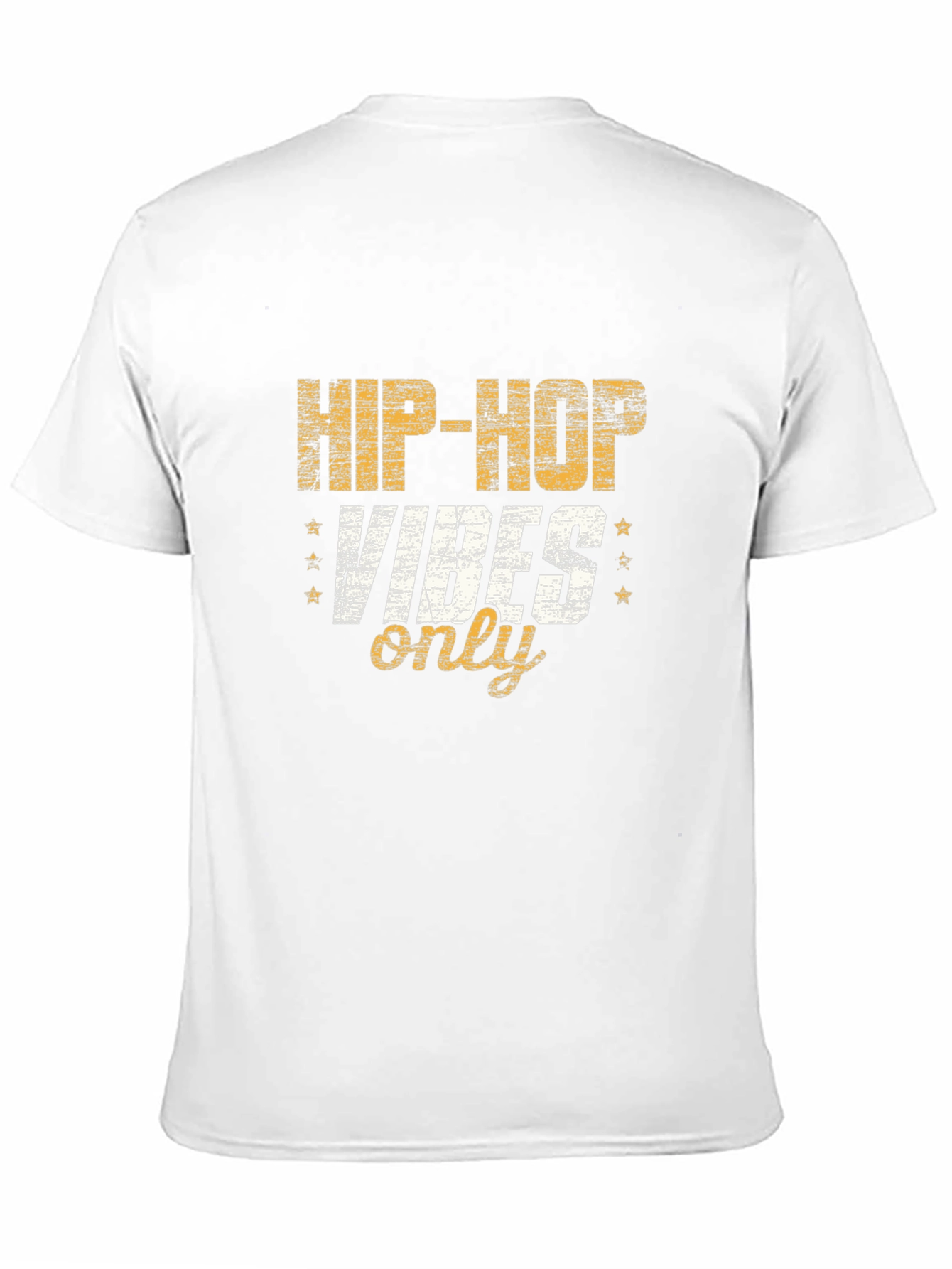 Hip-Hop Vibes Only Graphic T-Shirt