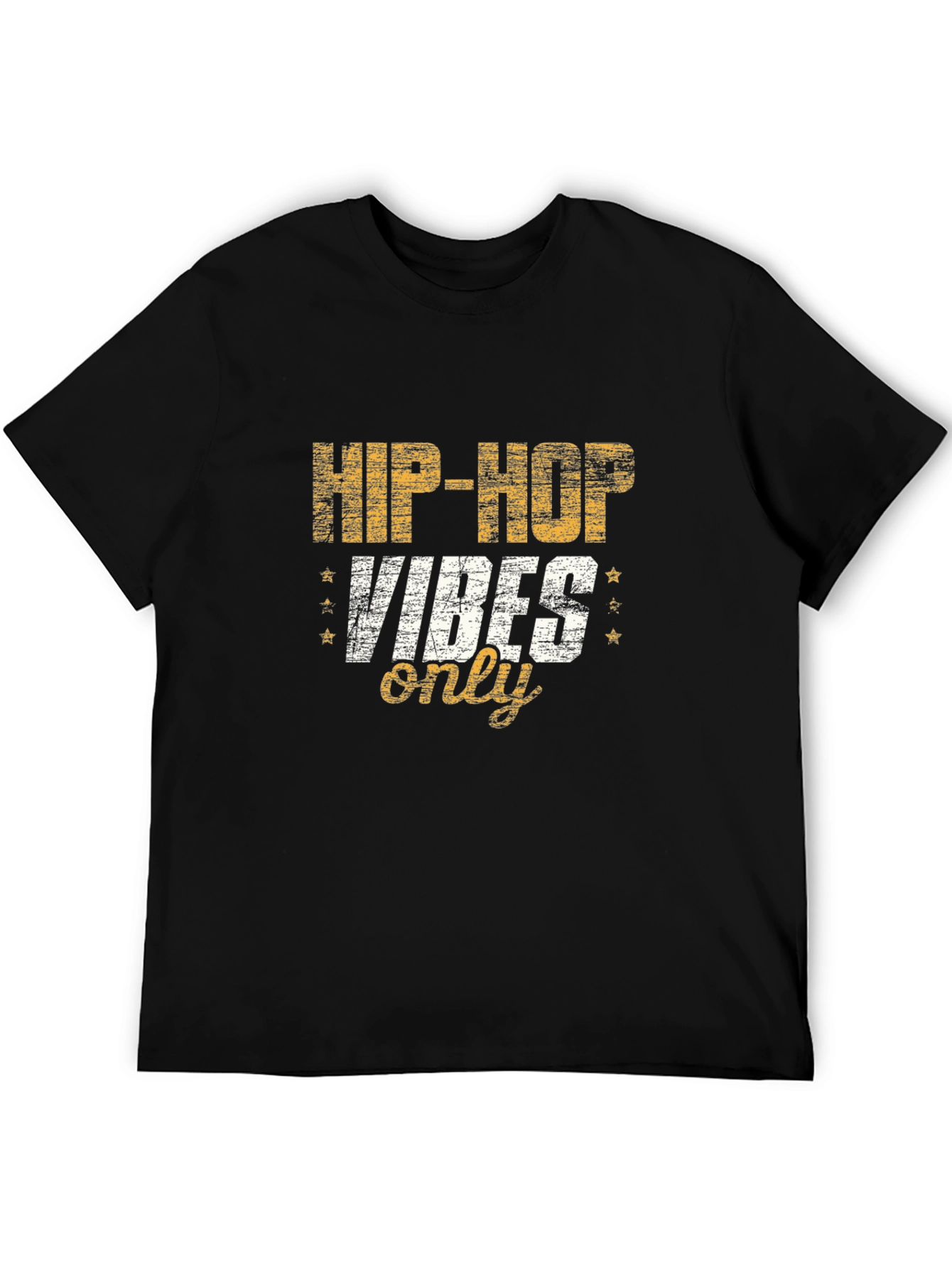 Hip-Hop Vibes Only Graphic T-Shirt