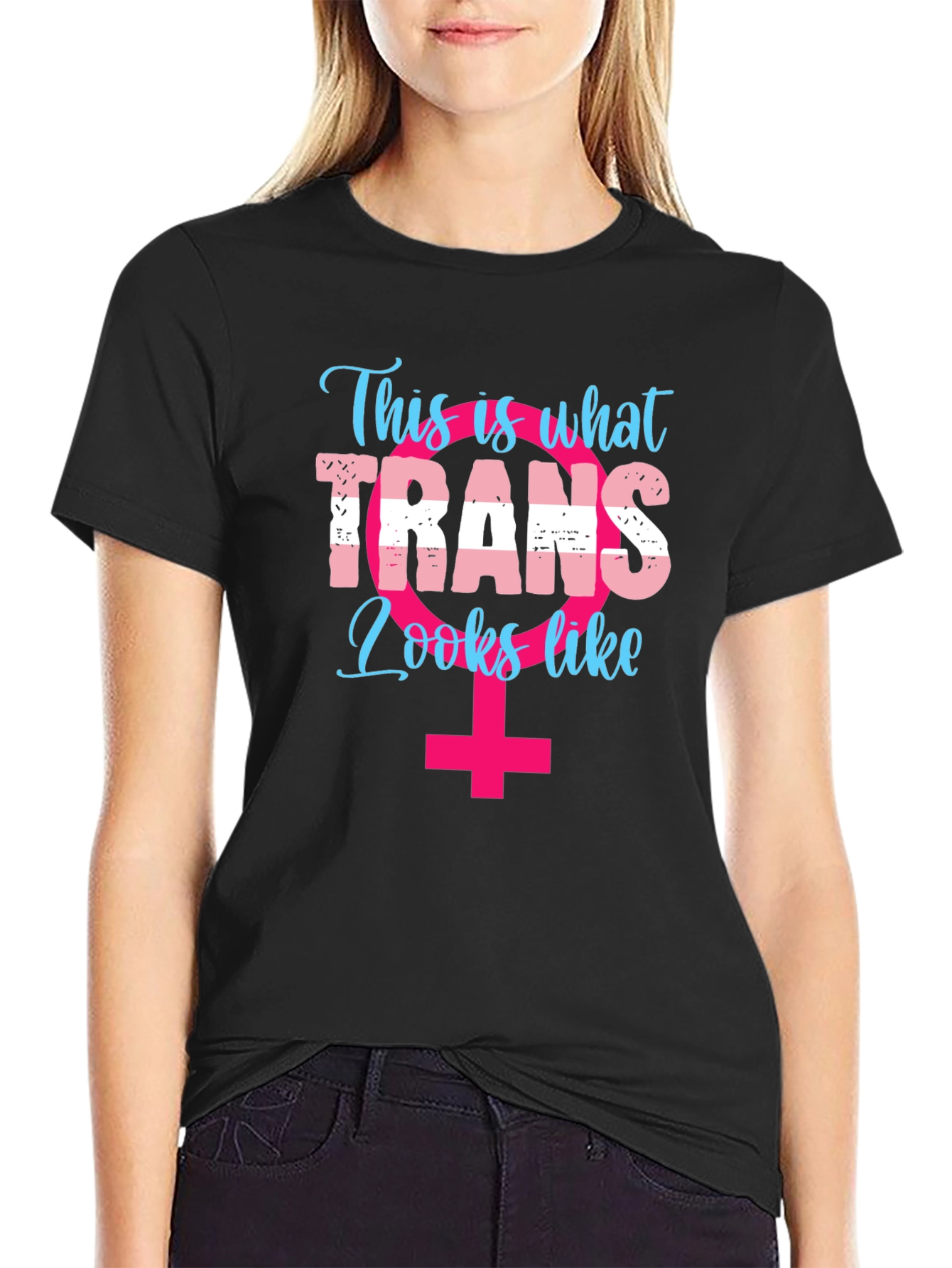 Trans Pride T-Shirt: This Is What Trans Looks Like!