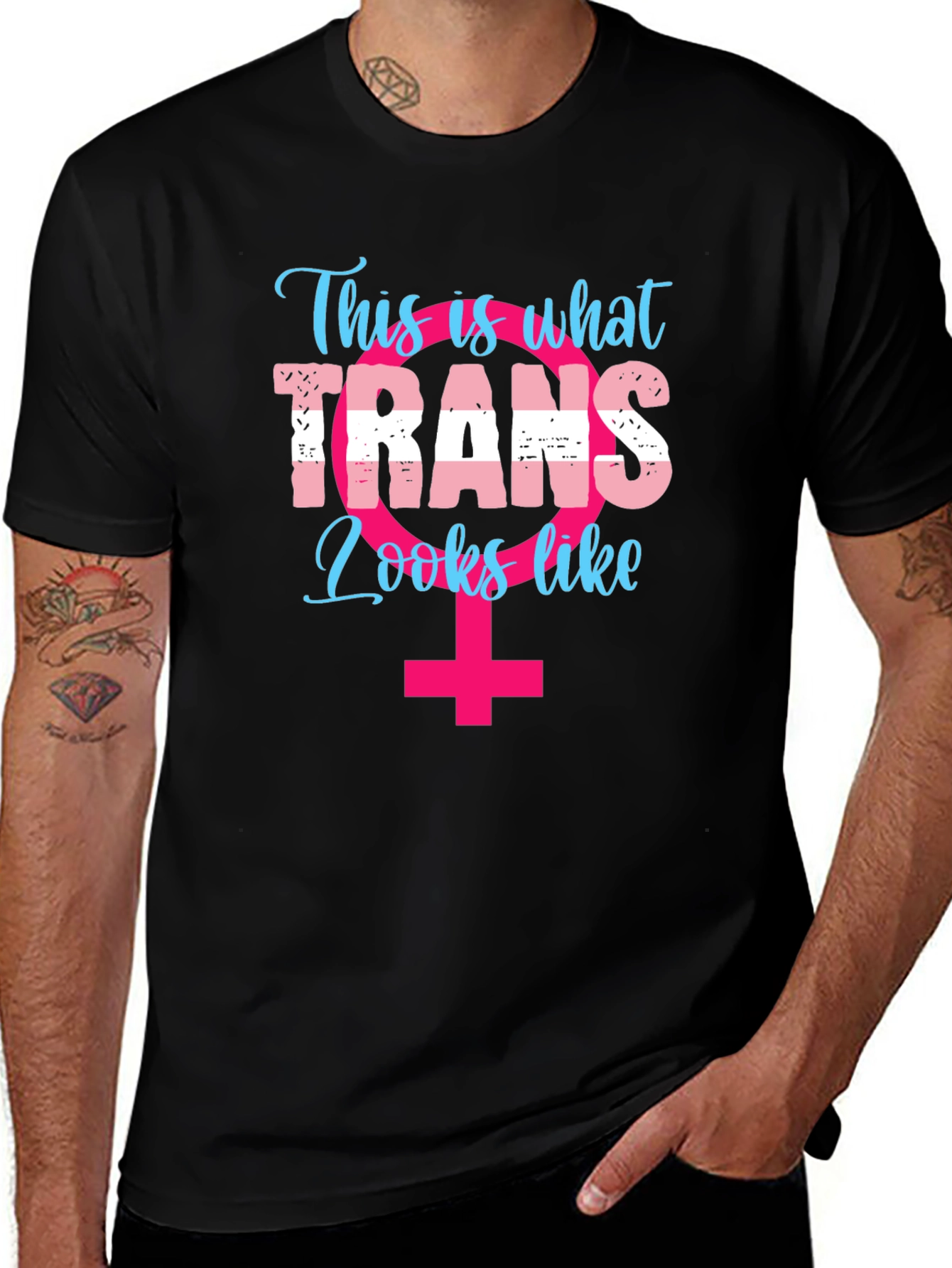 Trans Pride T-Shirt: This Is What Trans Looks Like!