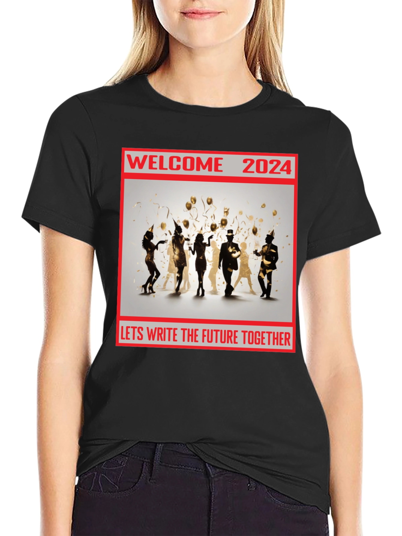 Welcome 2024 New Year Celebration T-Shirt