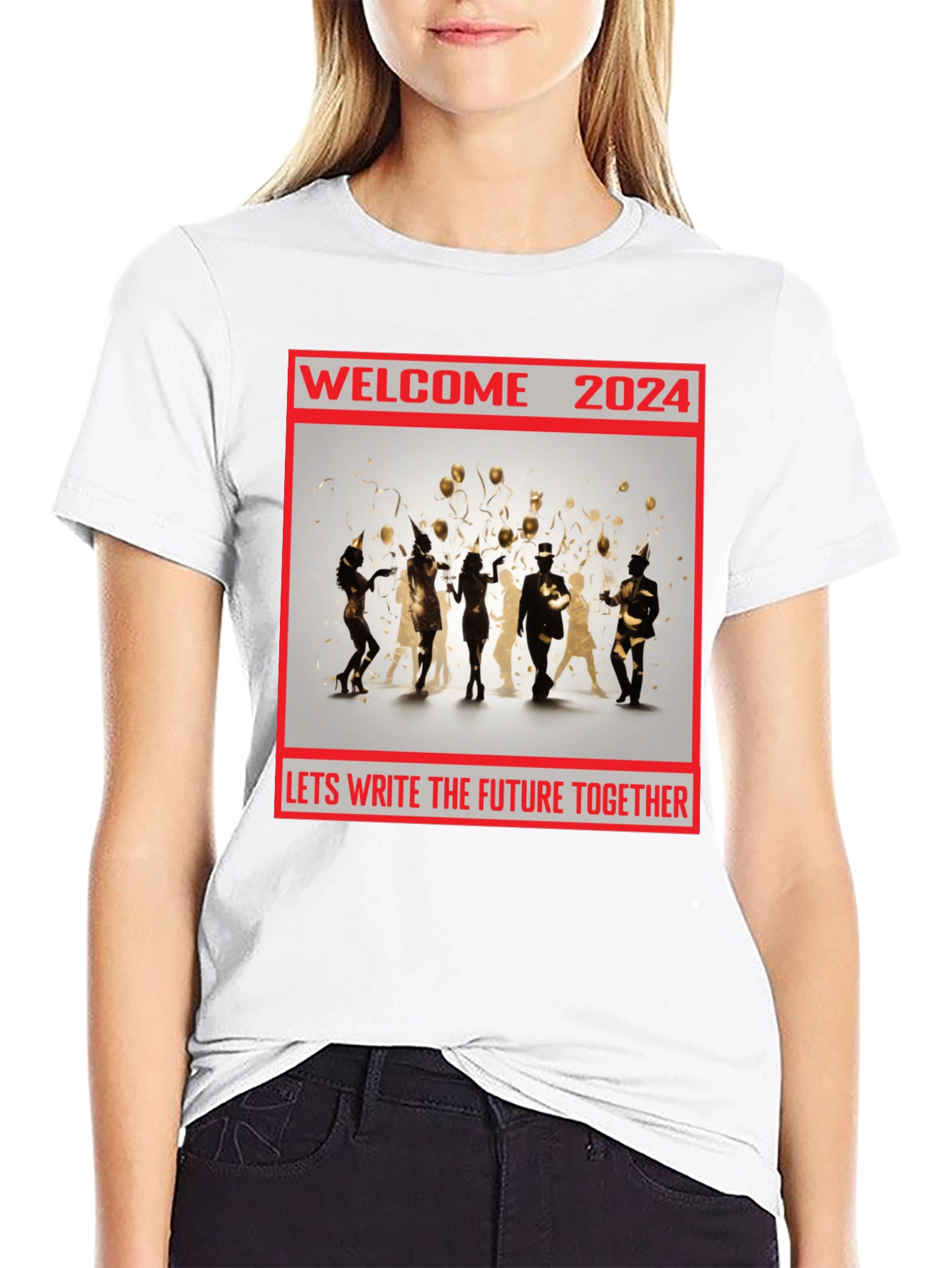 Welcome 2024 New Year Celebration T-Shirt