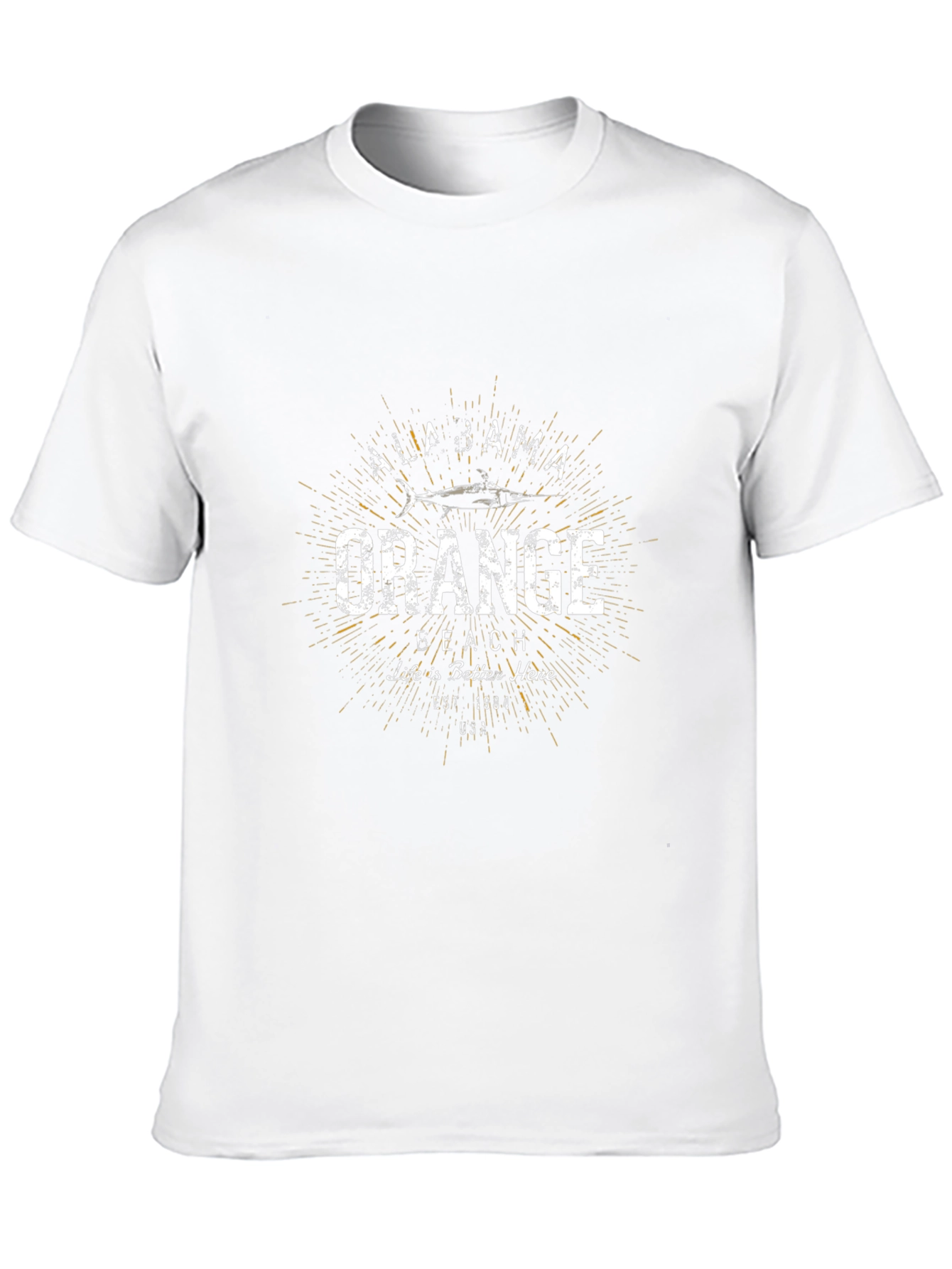 Alabama Orange Beach T-Shirt