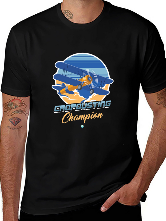 Cropdusting Champion T-Shirt - Aviation Tee