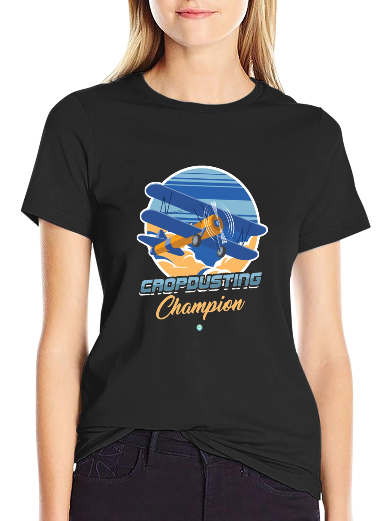 Cropdusting Champion T-Shirt - Aviation Tee