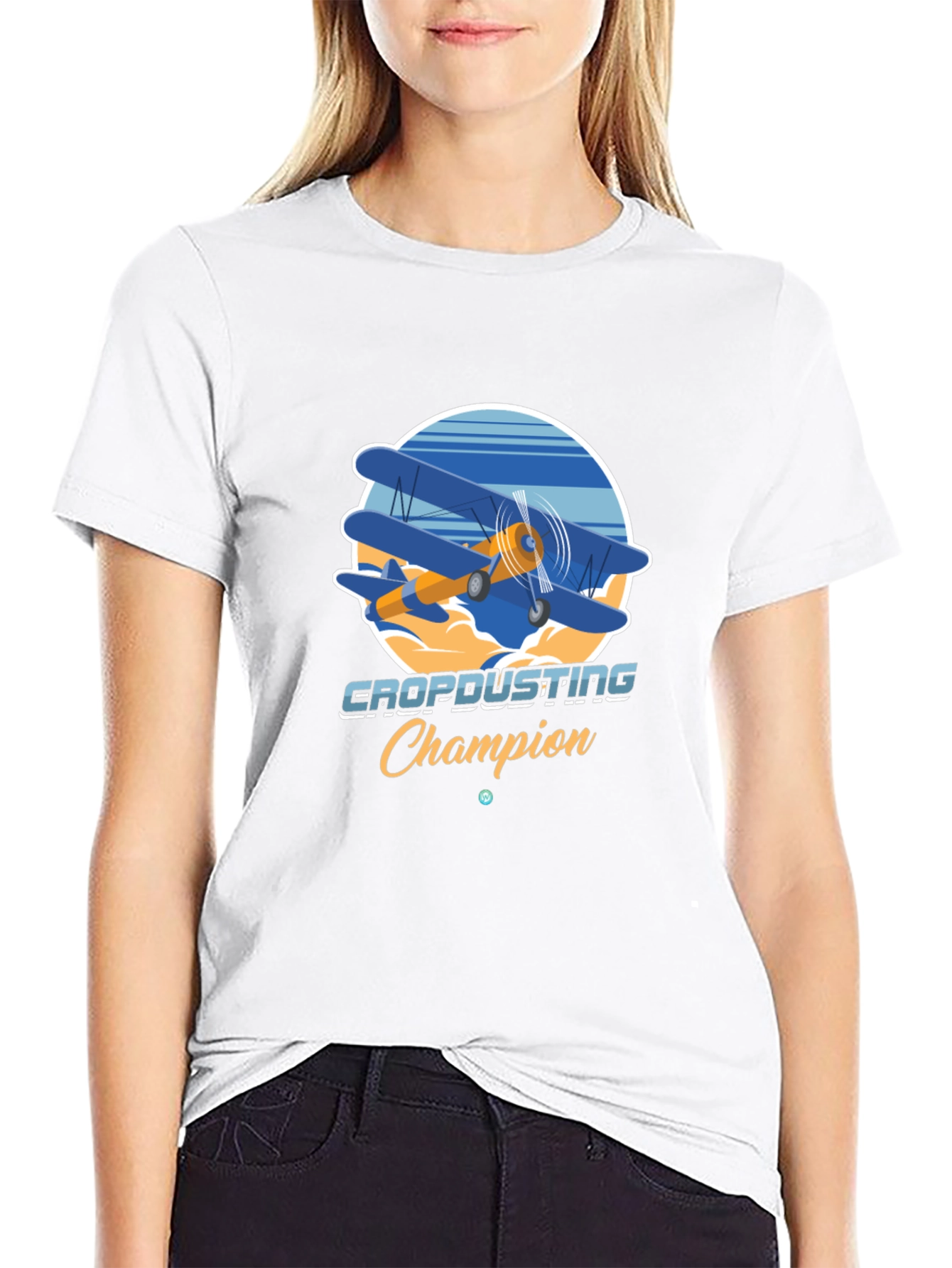 Cropdusting Champion T-Shirt - Aviation Tee